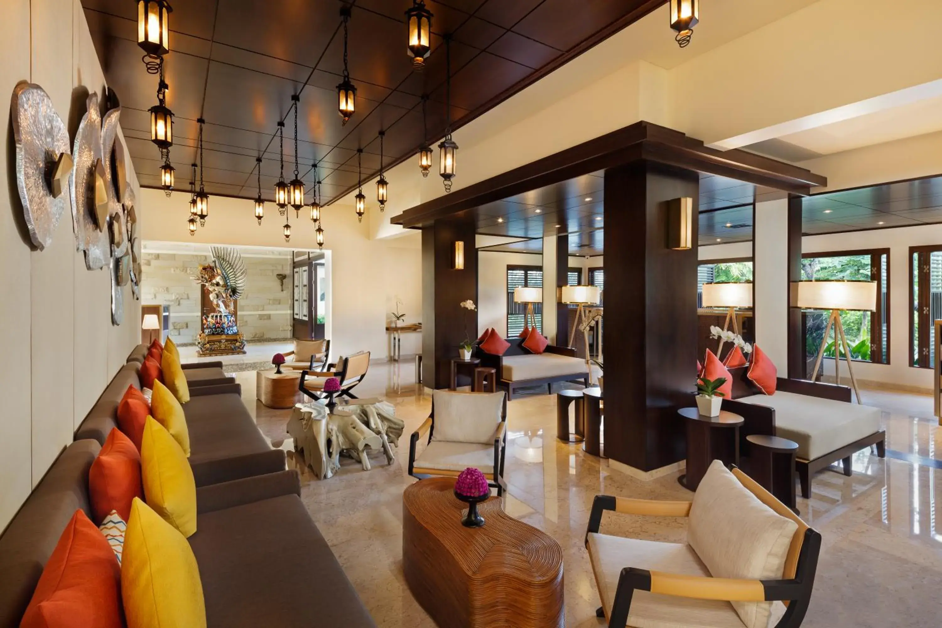 Lobby or reception in The Seminyak Beach Resort & Spa Lobby or reception in The Seminyak Beach Resort & Spa