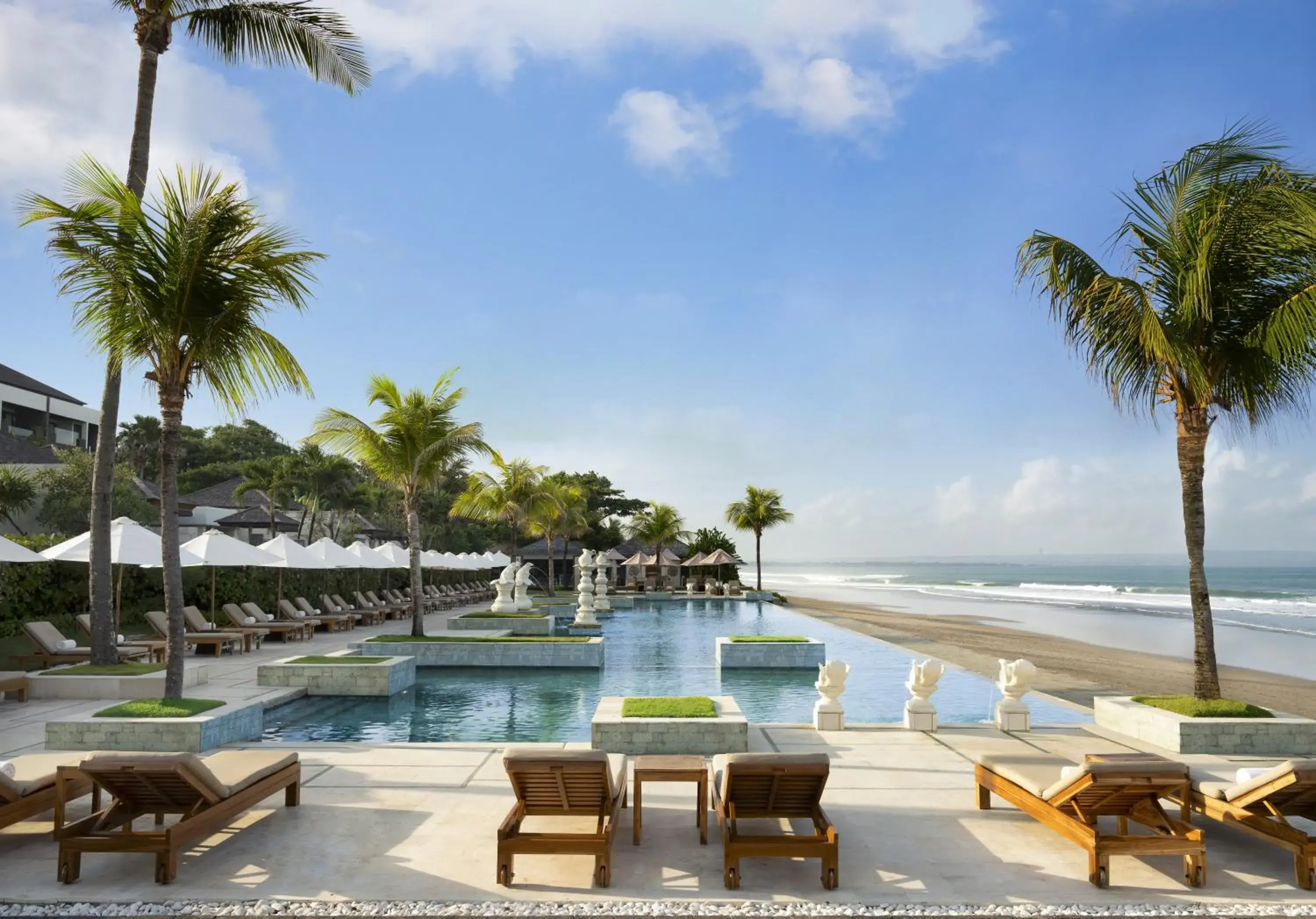 Swimming pool in The Seminyak Beach Resort & Spa Swimming pool in The Seminyak Beach Resort & Spa