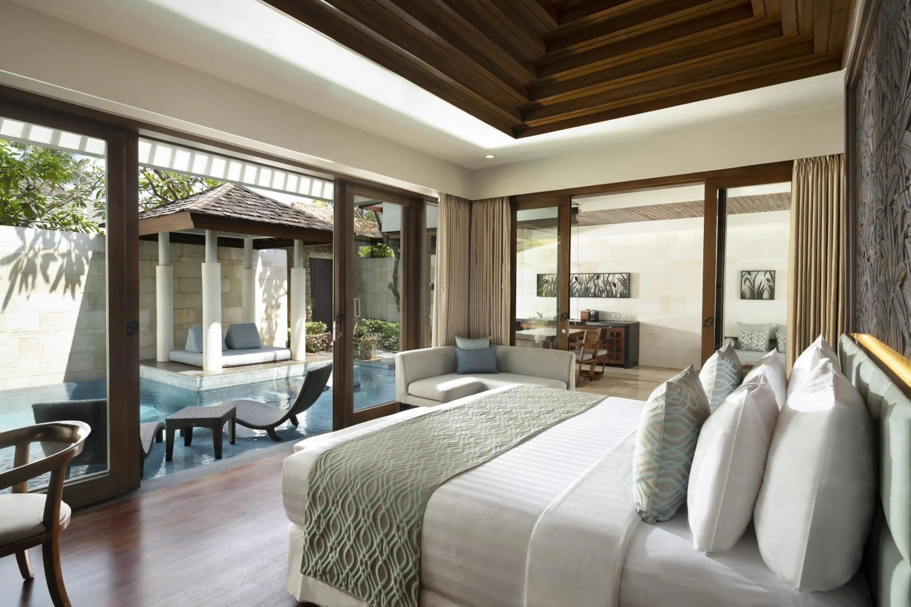 Bedroom, Bed in The Seminyak Beach Resort & Spa