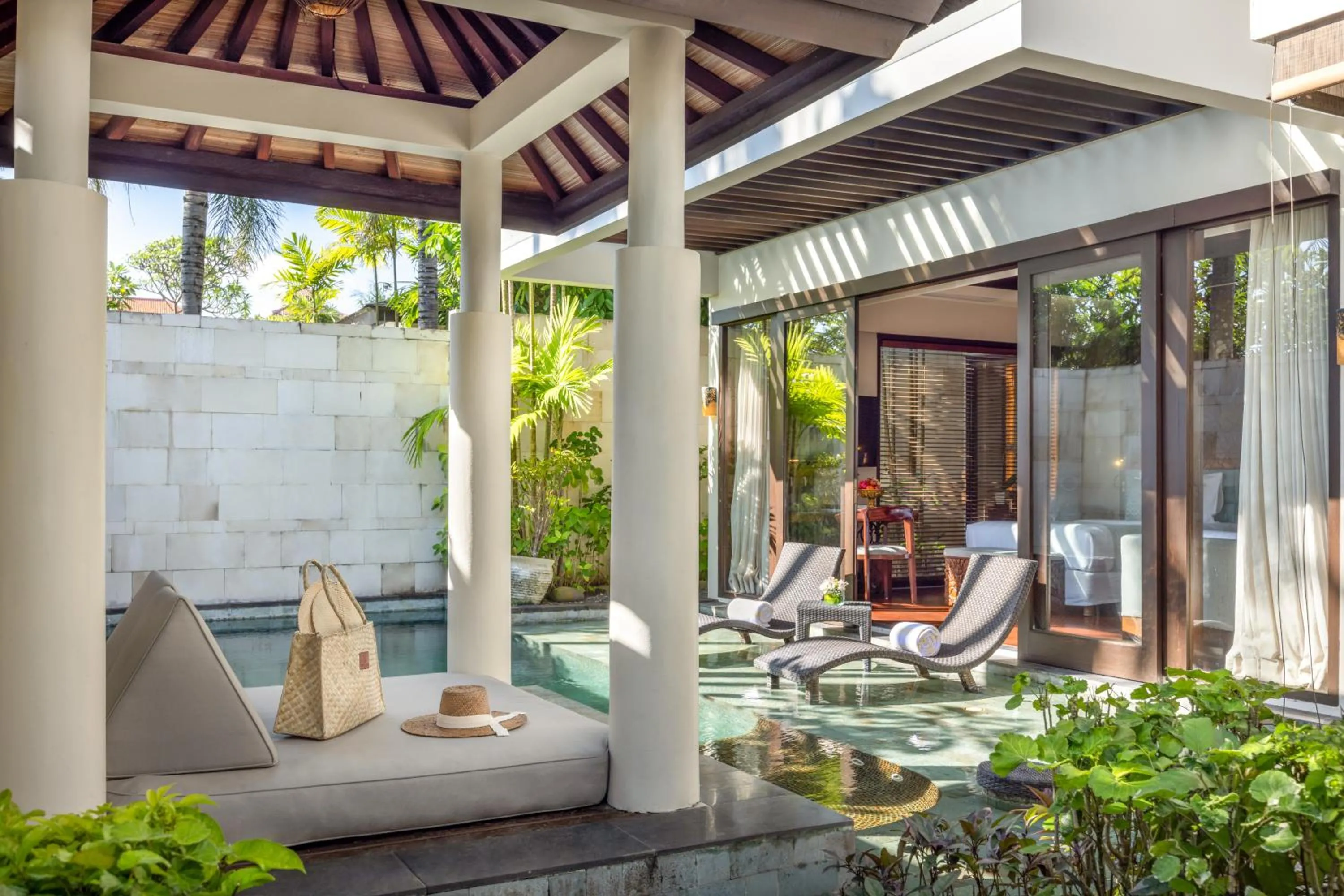 Pool view in The Seminyak Beach Resort & Spa