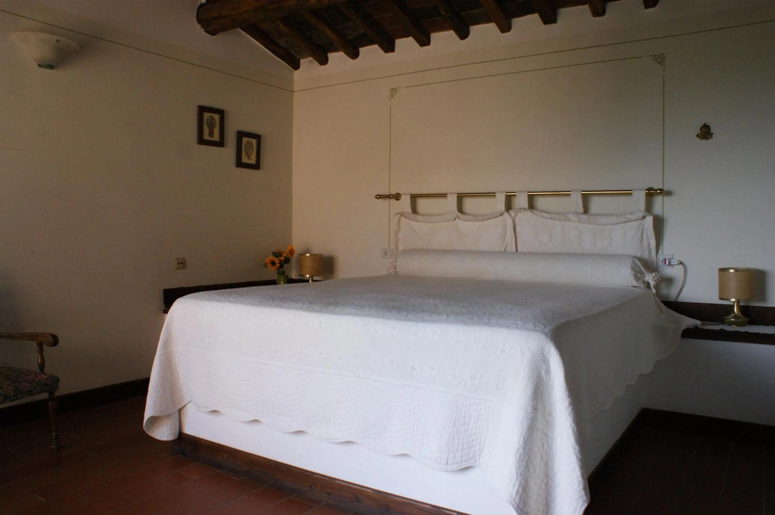 Bed in Casa Lucia in Chianti