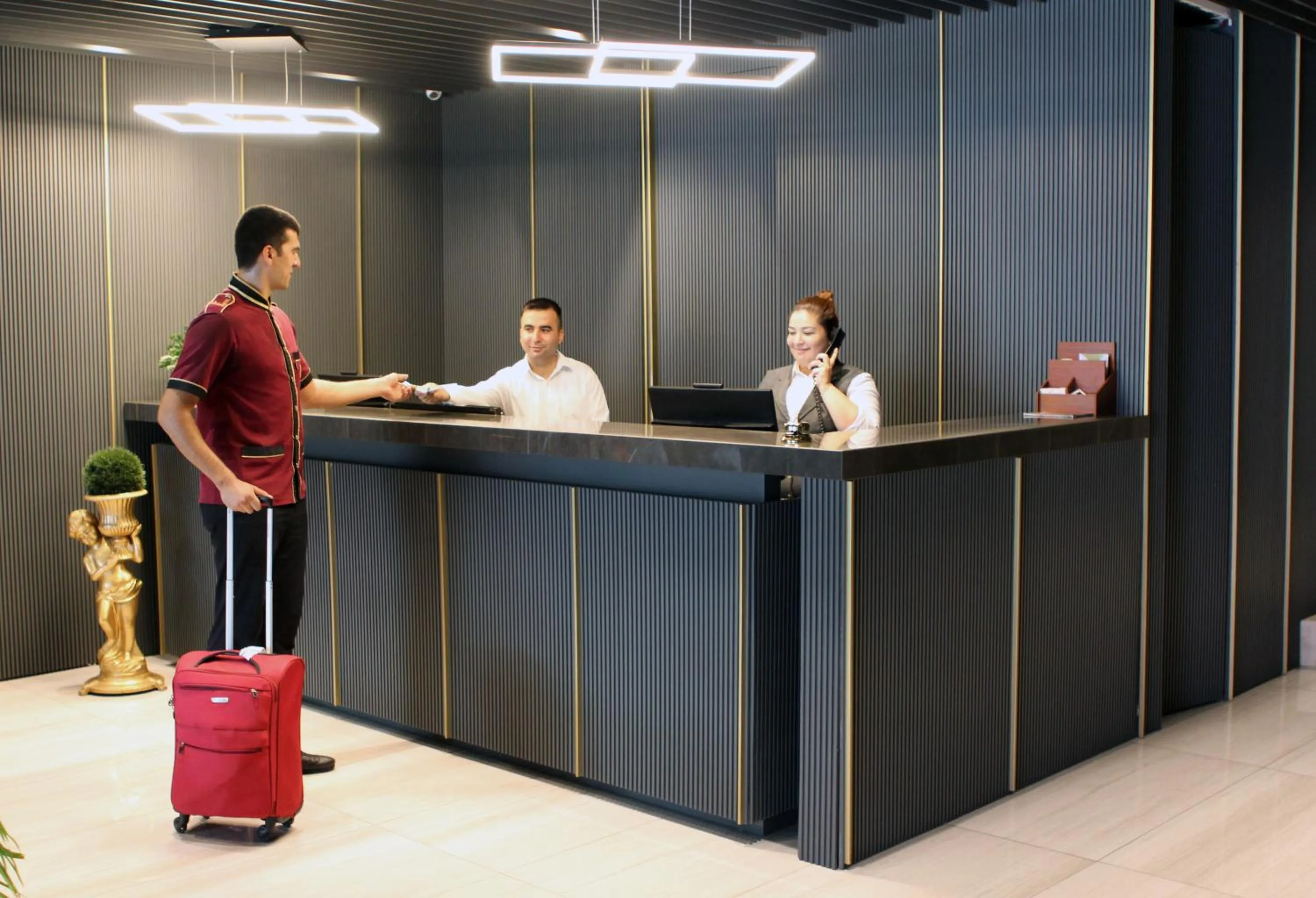 Staff in Nobel Hotel