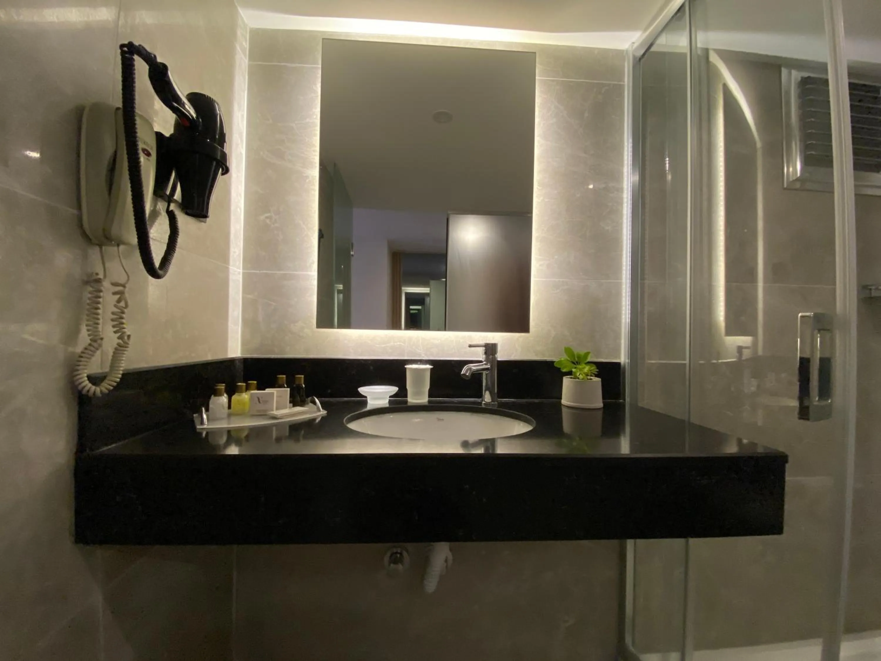 Bathroom in Nobel Hotel