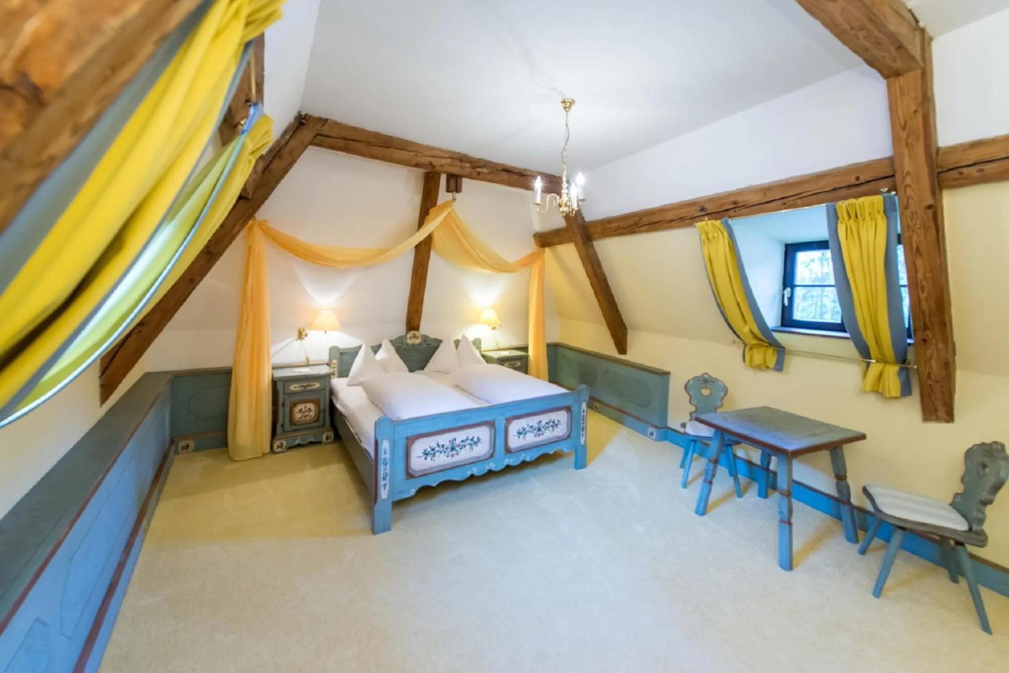 Bed in Hotel Kartause