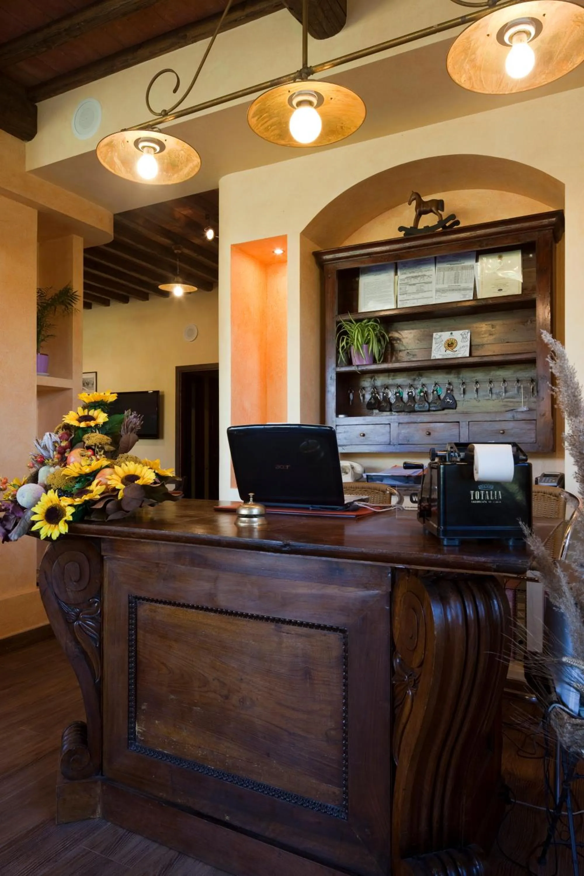 Lobby or reception in Antico Casale