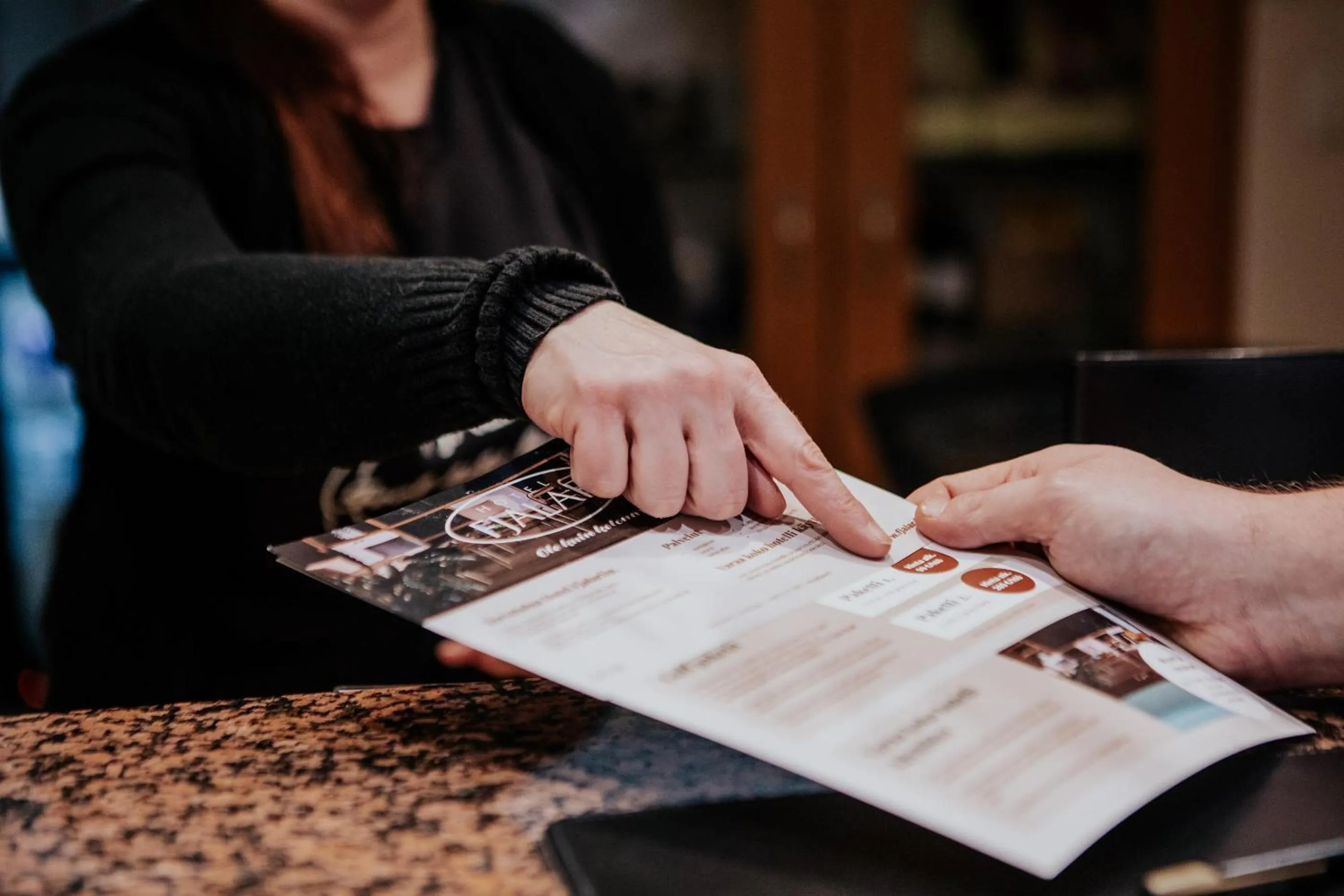 People in Hotel Fjalar