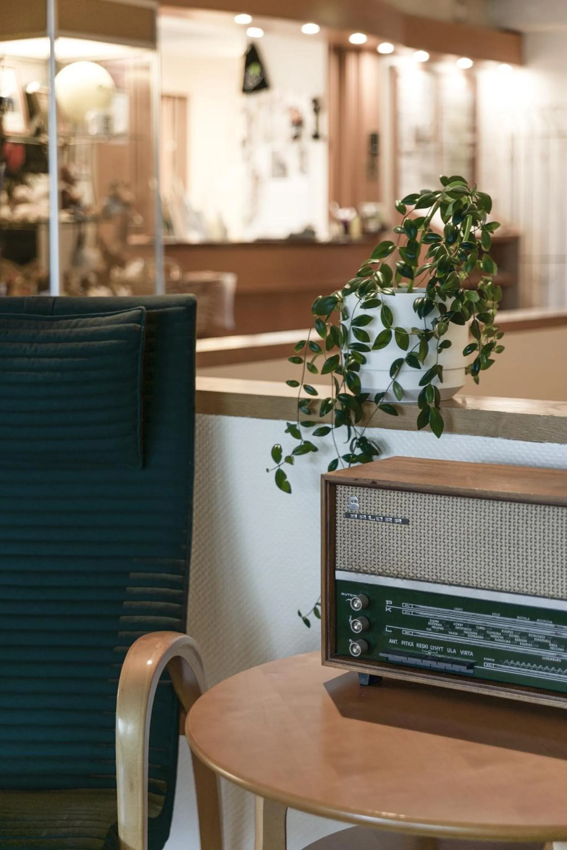 Communal lounge/ TV room in Hotel Fjalar