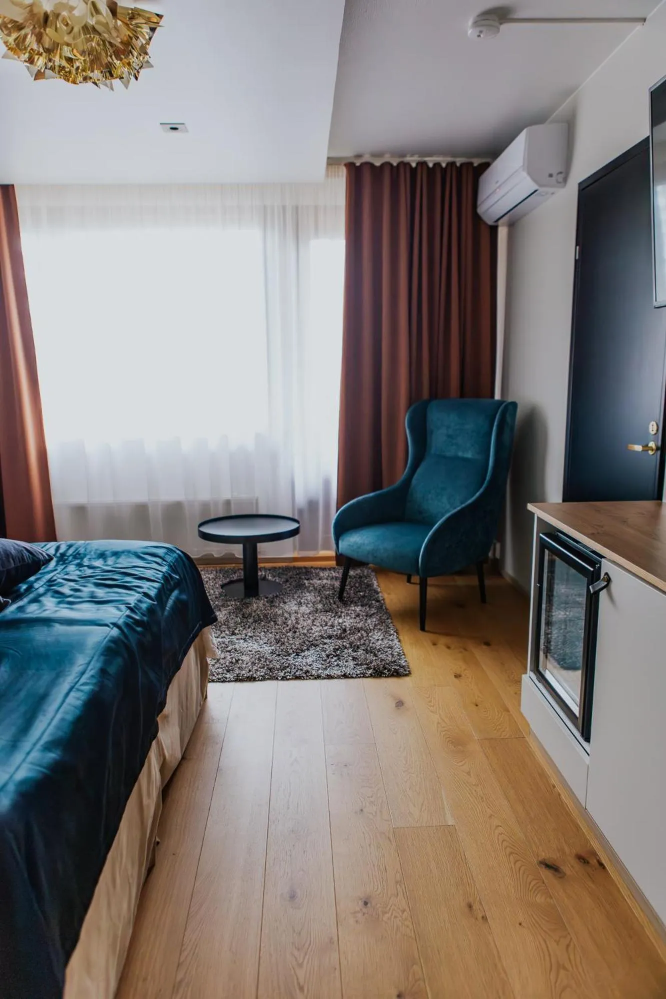 Photo of the whole room, Bed in Hotel Fjalar