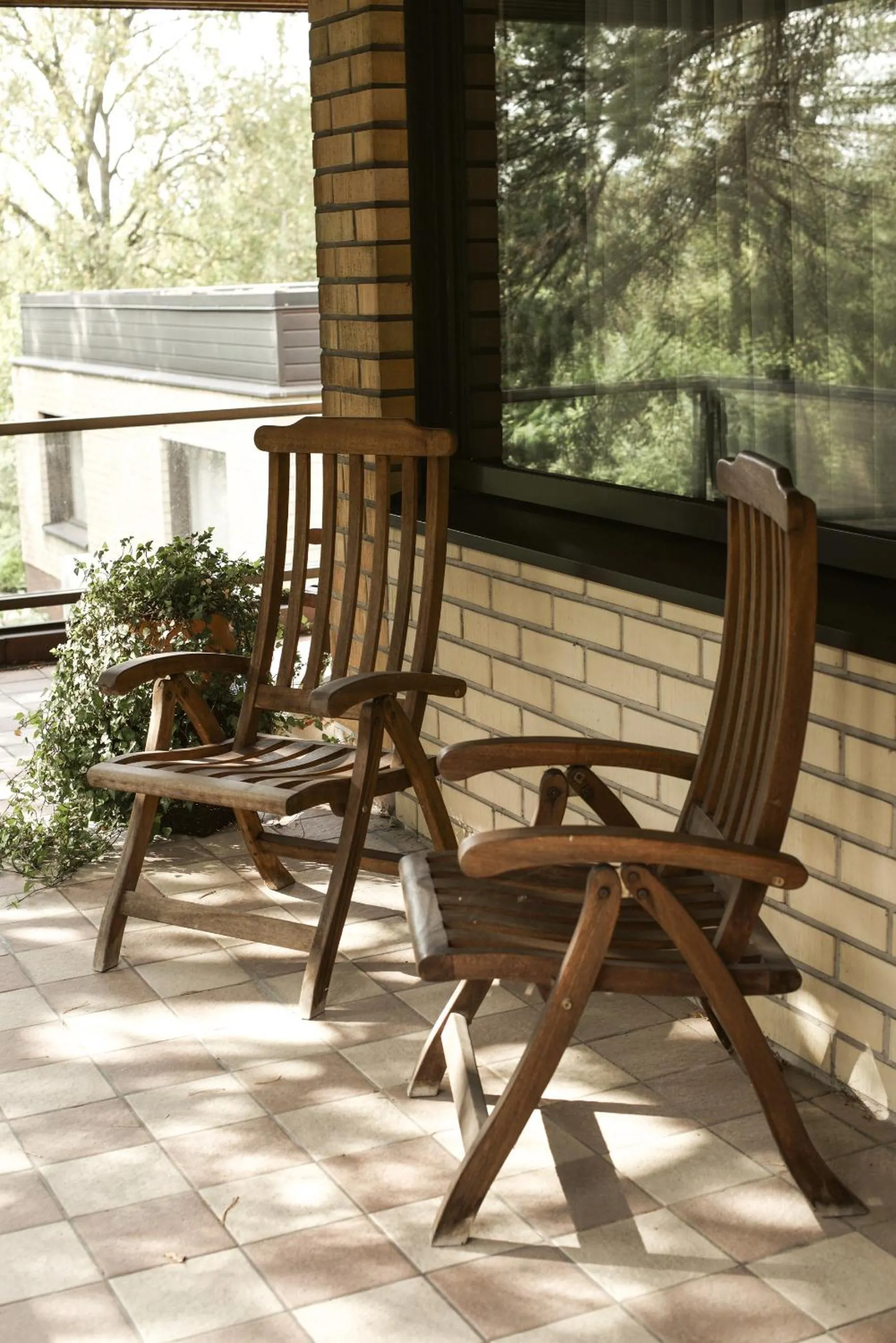 Balcony/Terrace in Hotel Fjalar