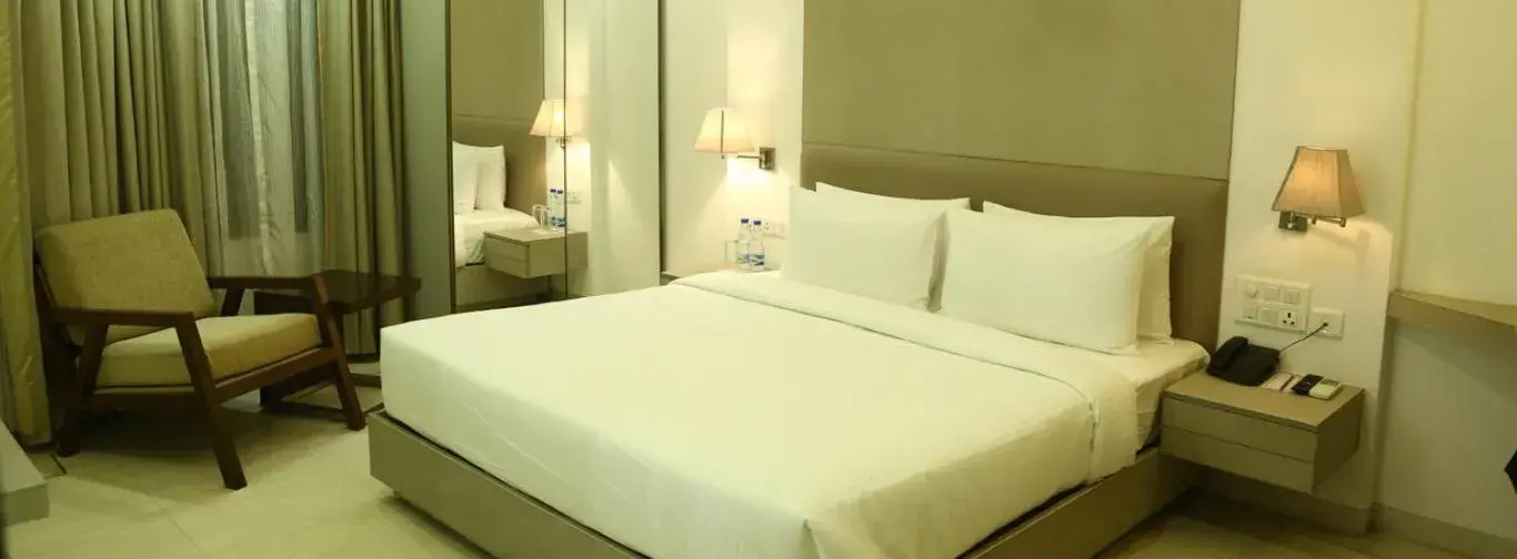Bed in Keys Lite by Lemon Tree Hotels, Mayfield, Gurgaon Bed in Keys Lite by Lemon Tree Hotels, Mayfield, Gurgaon