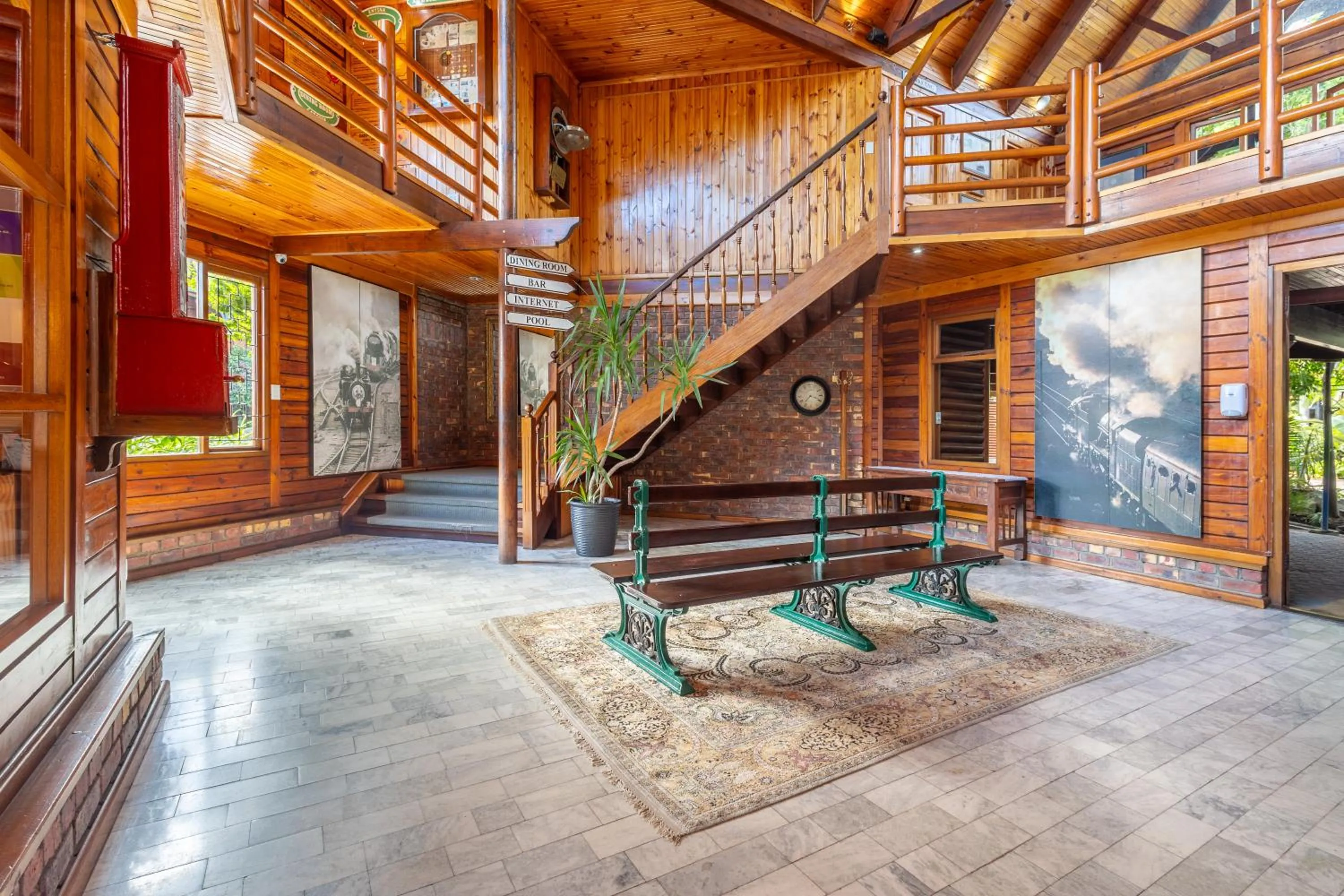 Lobby or reception in Knysna Log-Inn Hotel