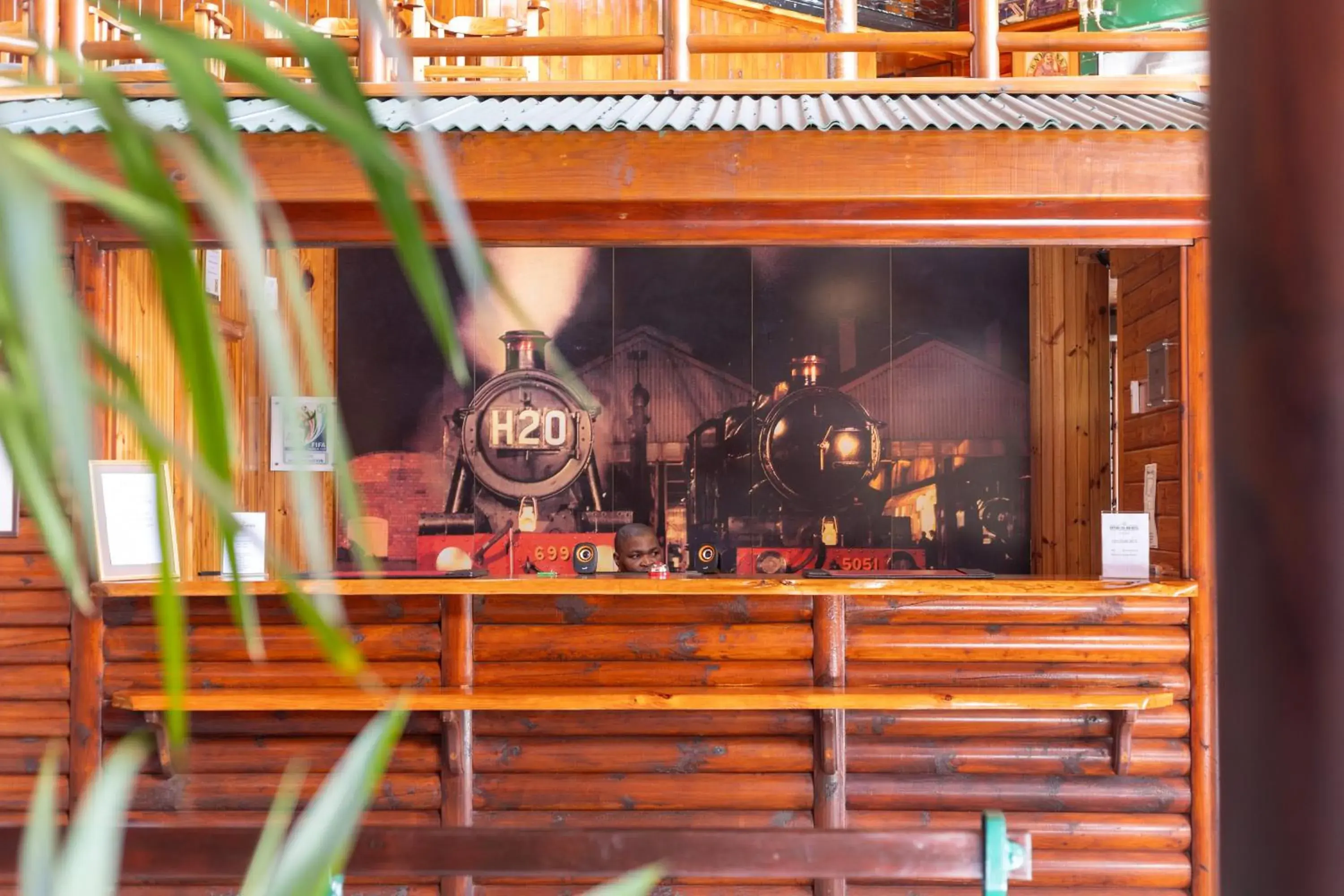 Lobby or reception in Knysna Log-Inn Hotel Lobby or reception in Knysna Log-Inn Hotel