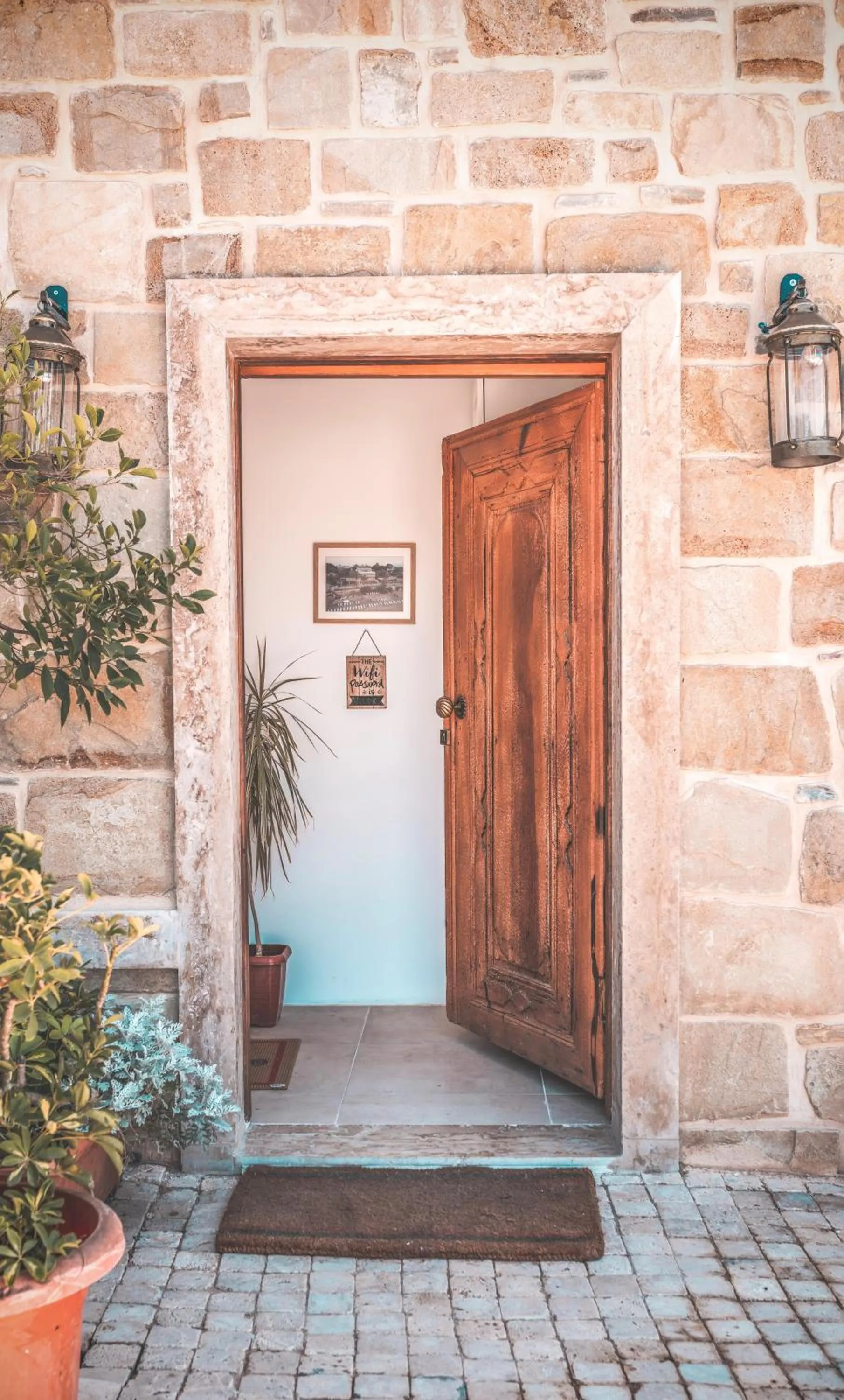 Facade/entrance in Beach House Hotel