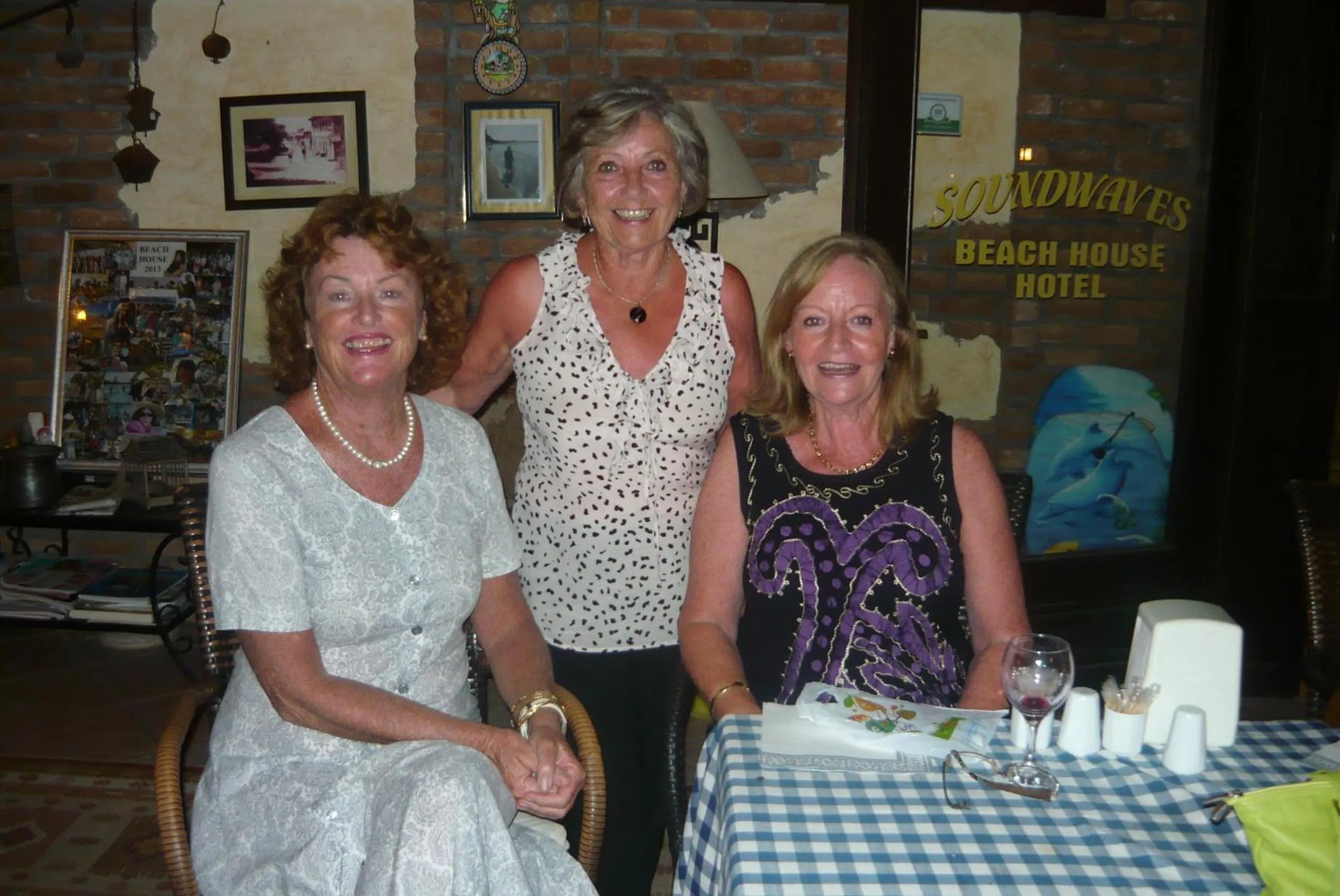 People in Beach House Hotel