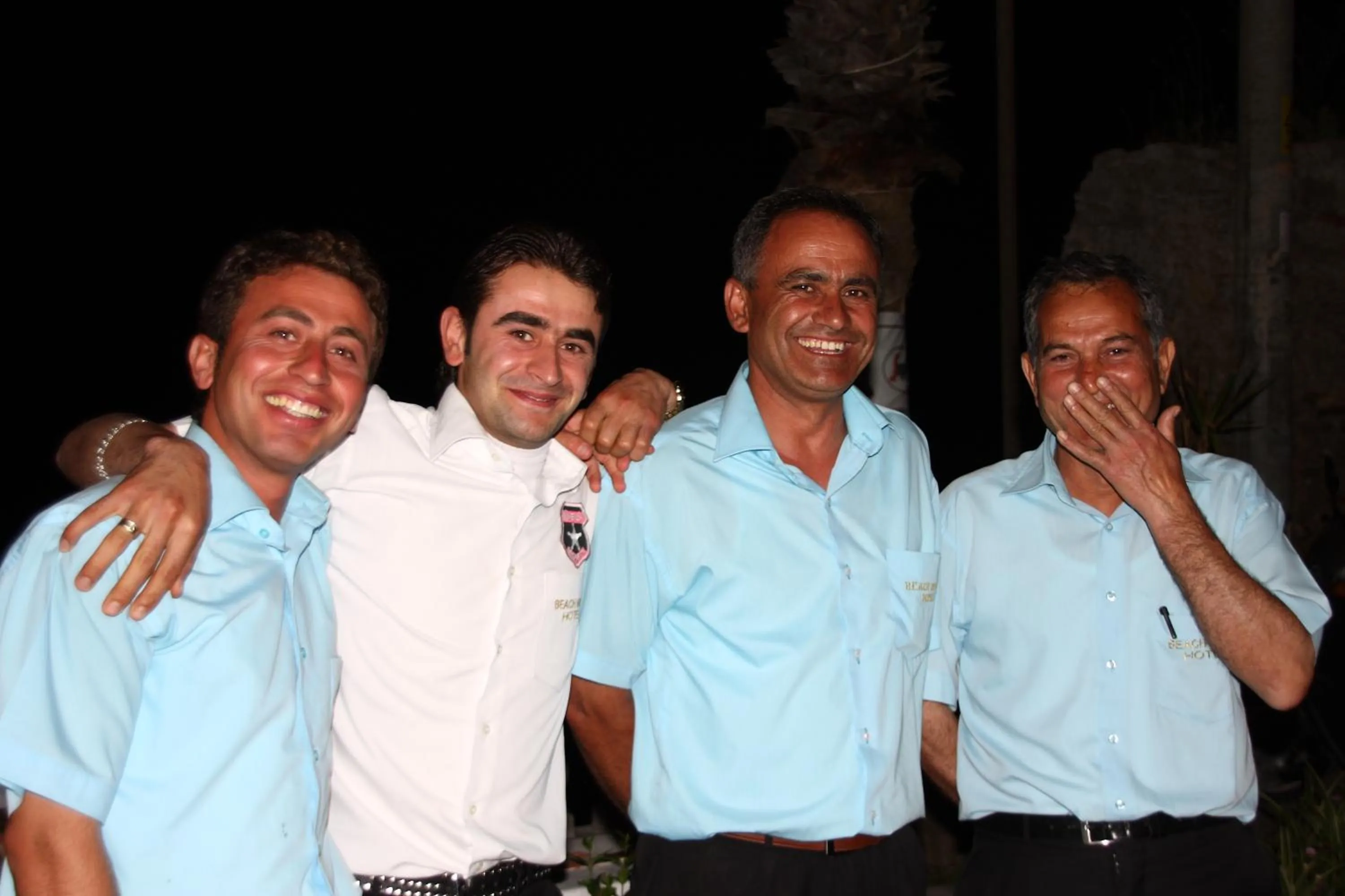 Staff in Beach House Hotel