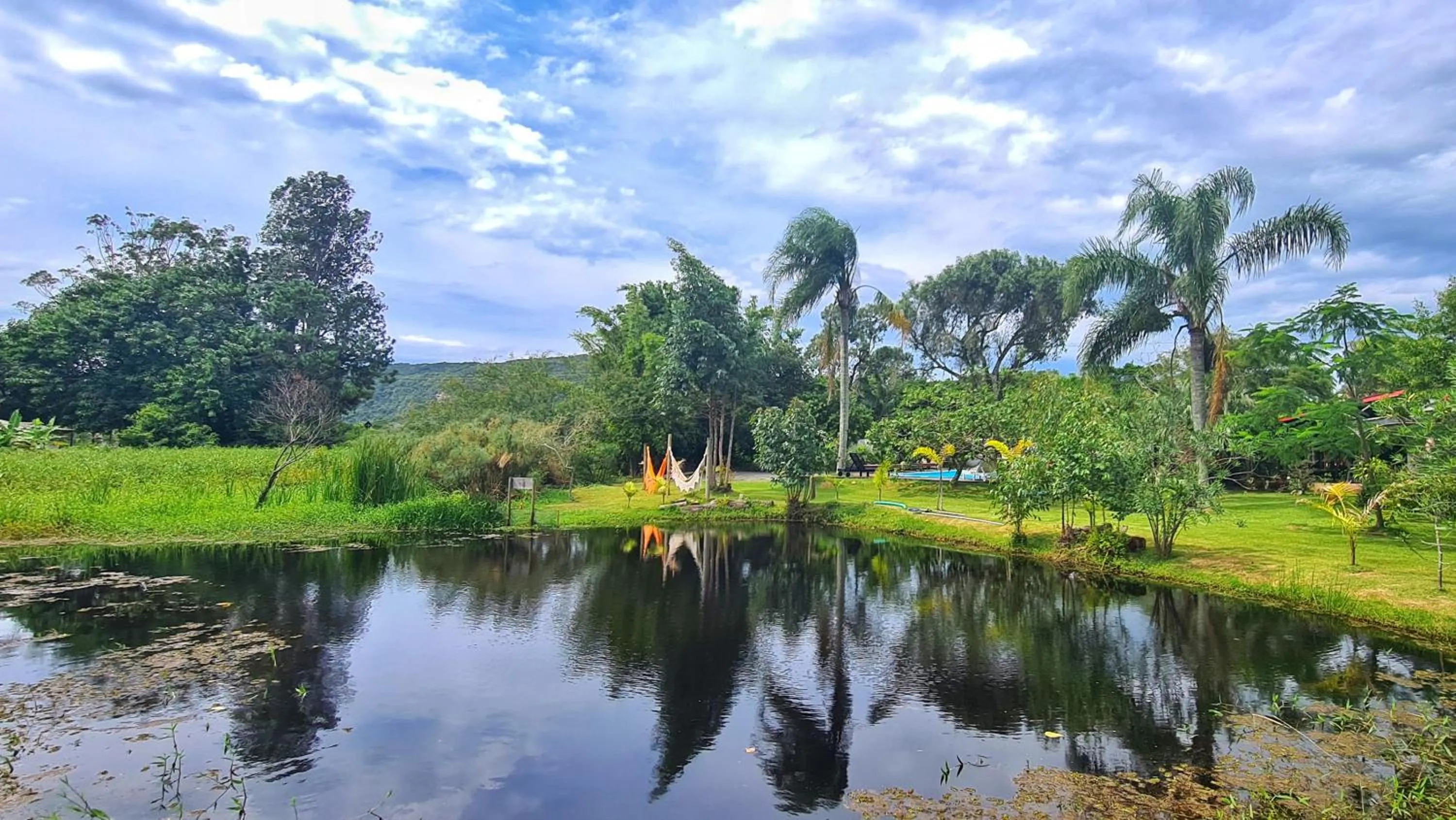 Lake view in Pousada Areias do Embaú