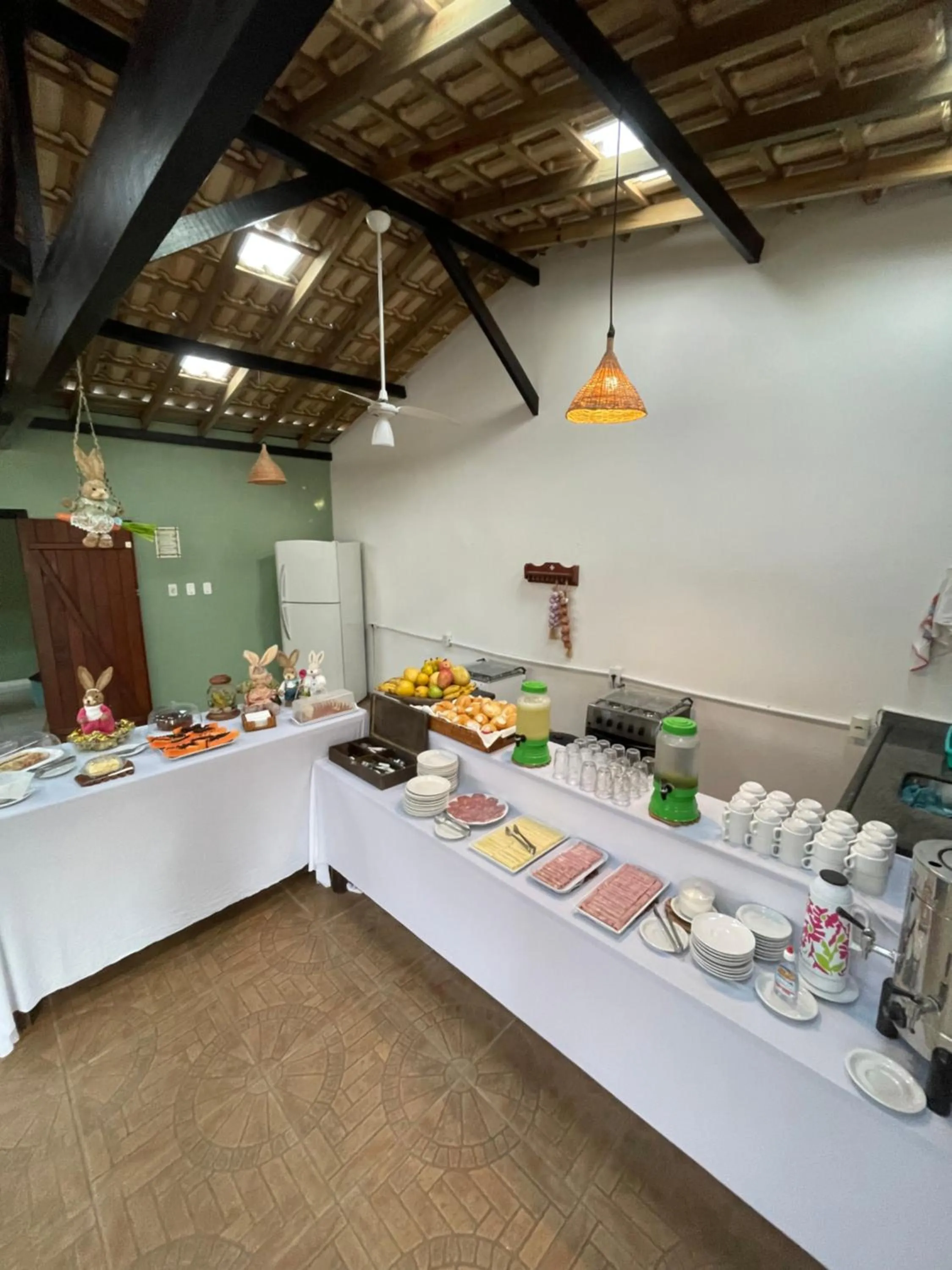 Breakfast in Pousada Areias do Embaú