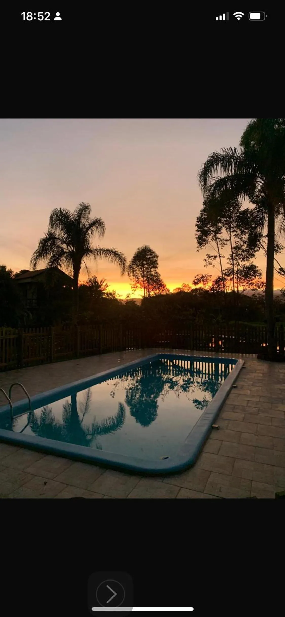 Swimming pool in Pousada Areias do Embaú