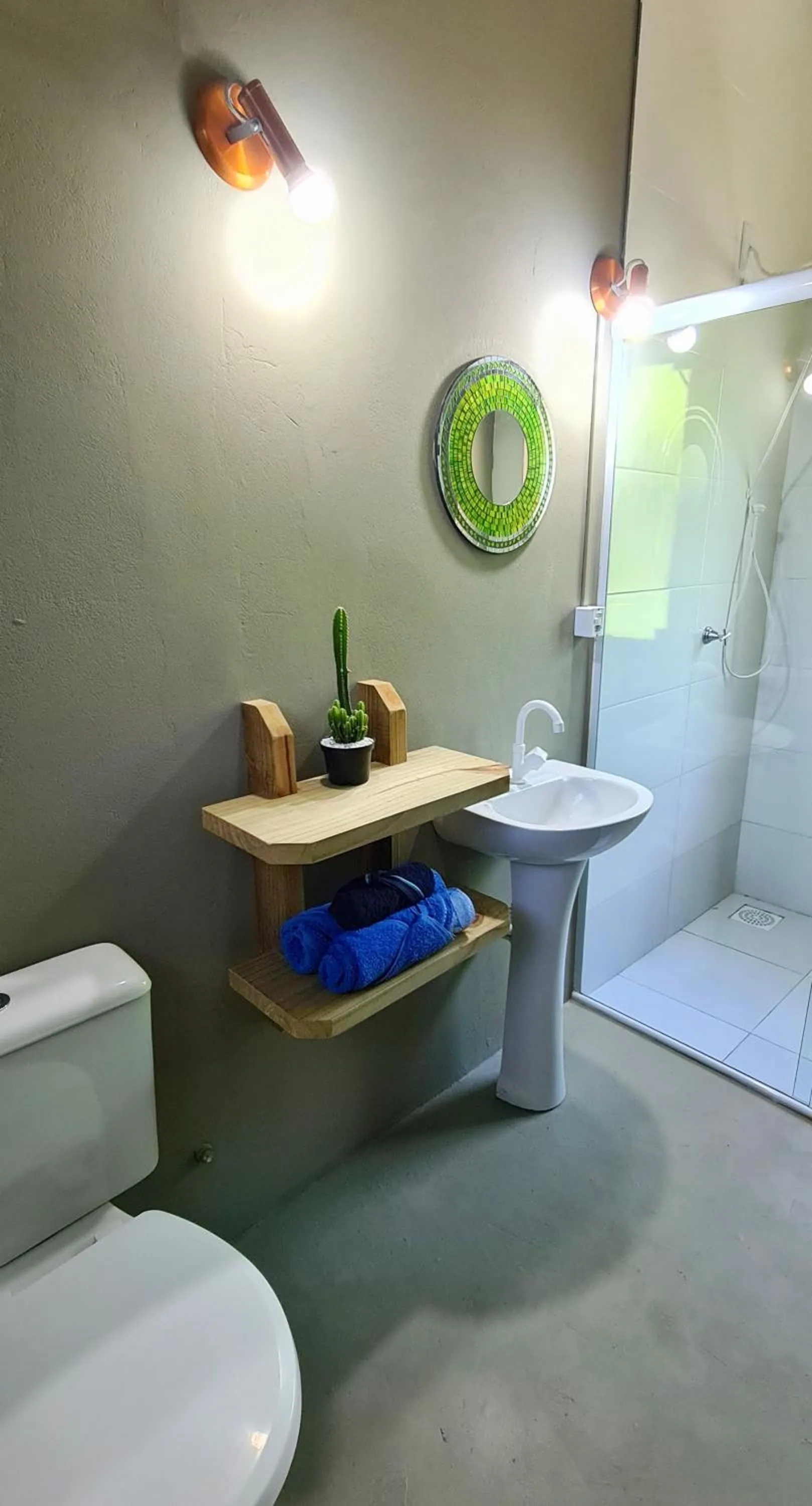 Bathroom in Pousada Areias do Embaú