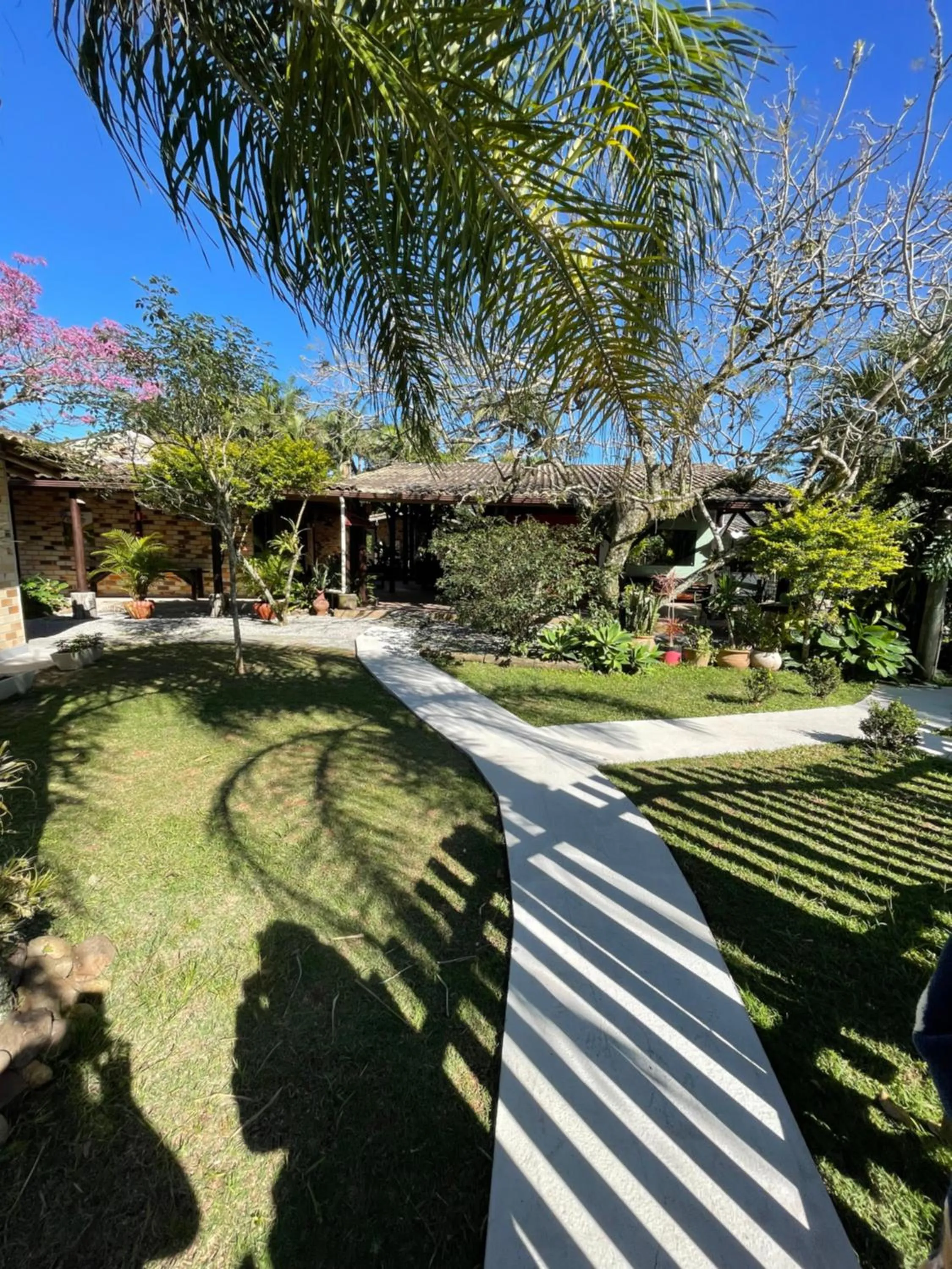 Garden in Pousada Areias do Embaú