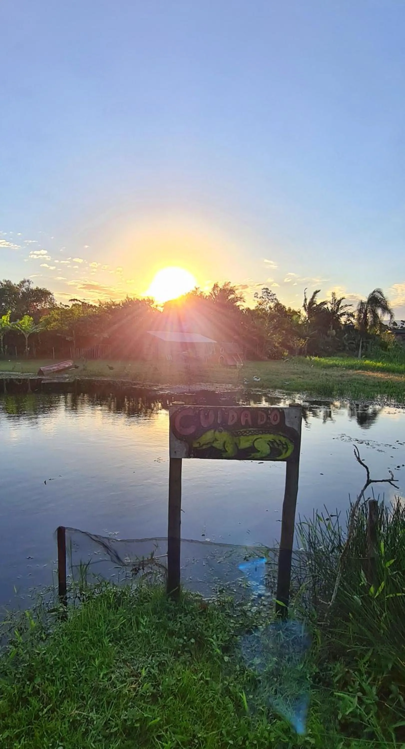 Sunset in Pousada Areias do Embaú