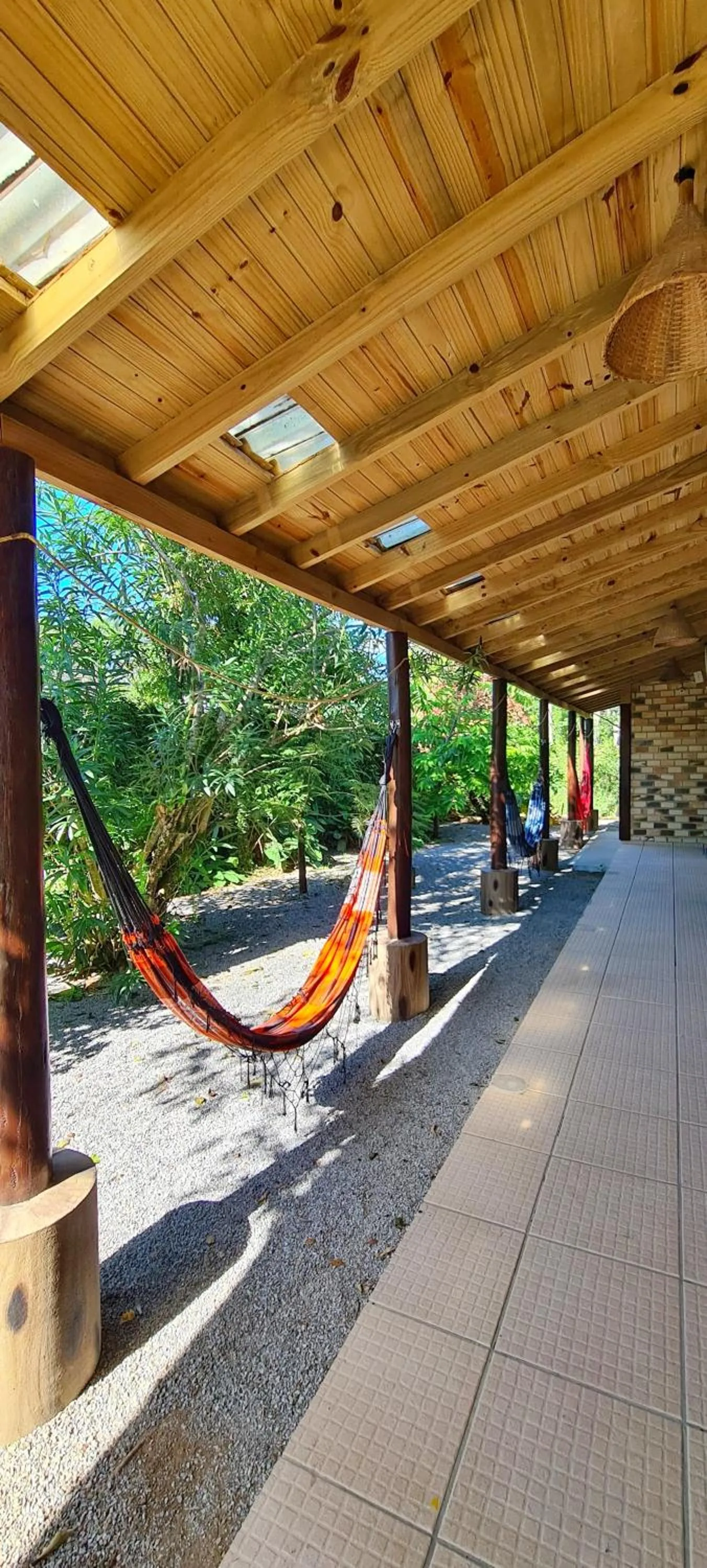 Patio in Pousada Areias do Embaú