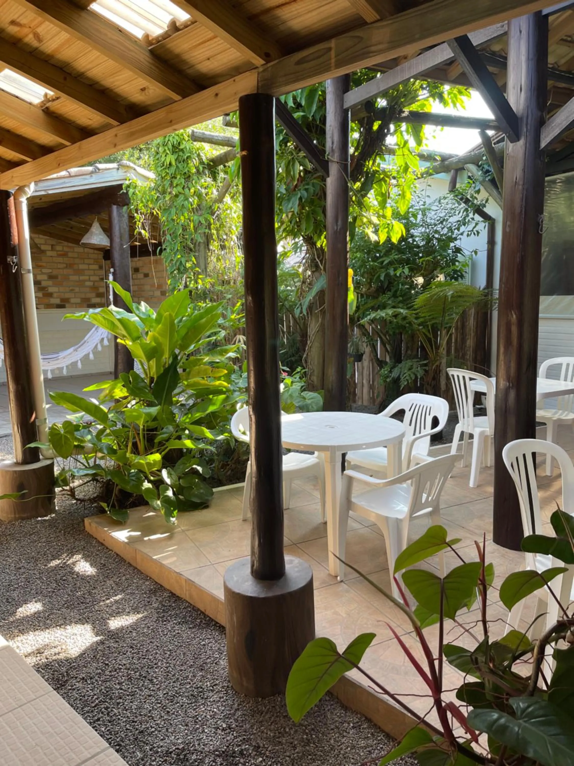 Patio in Pousada Areias do Embaú