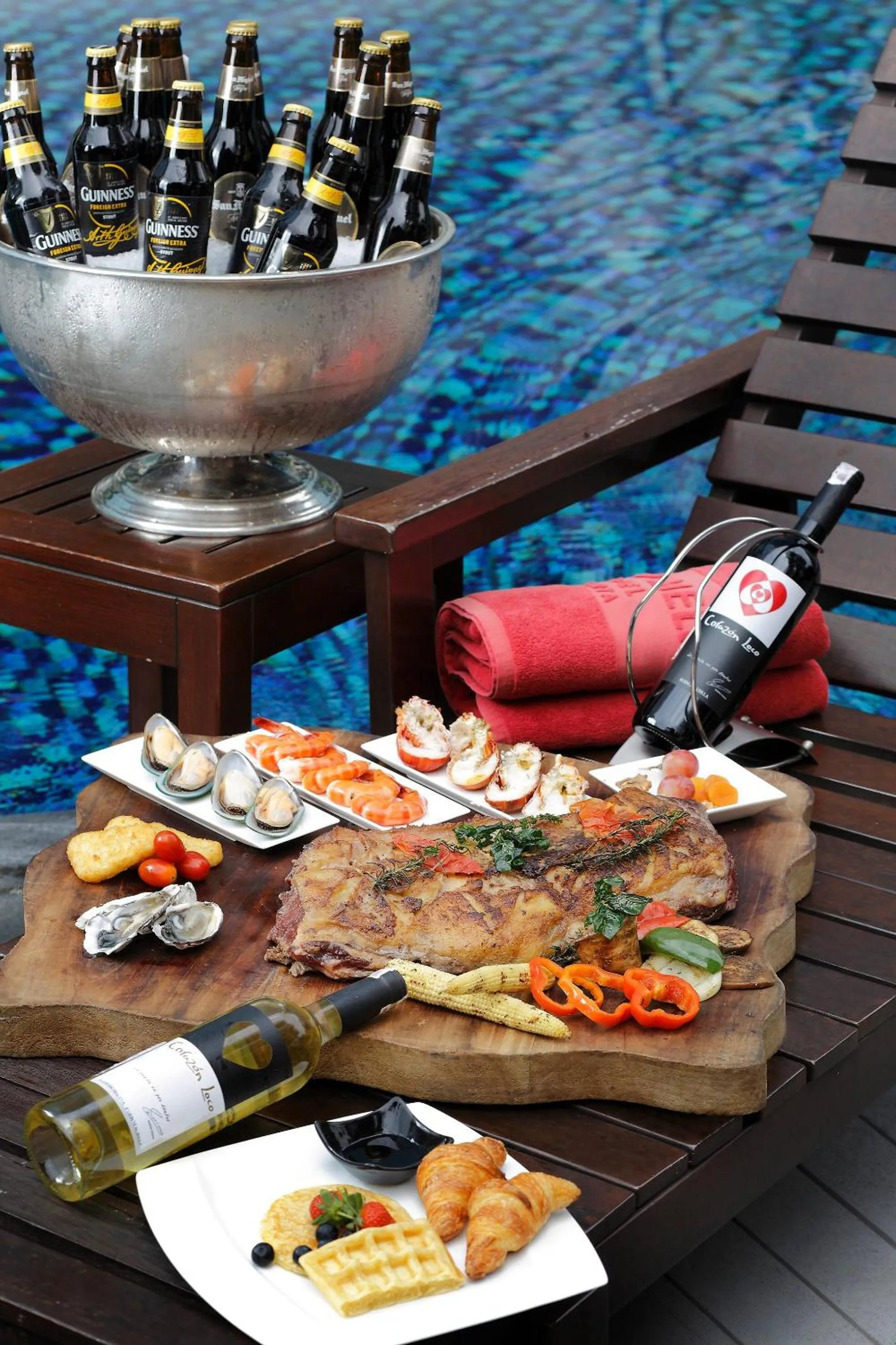 BBQ facilities in Gran Melia Jakarta