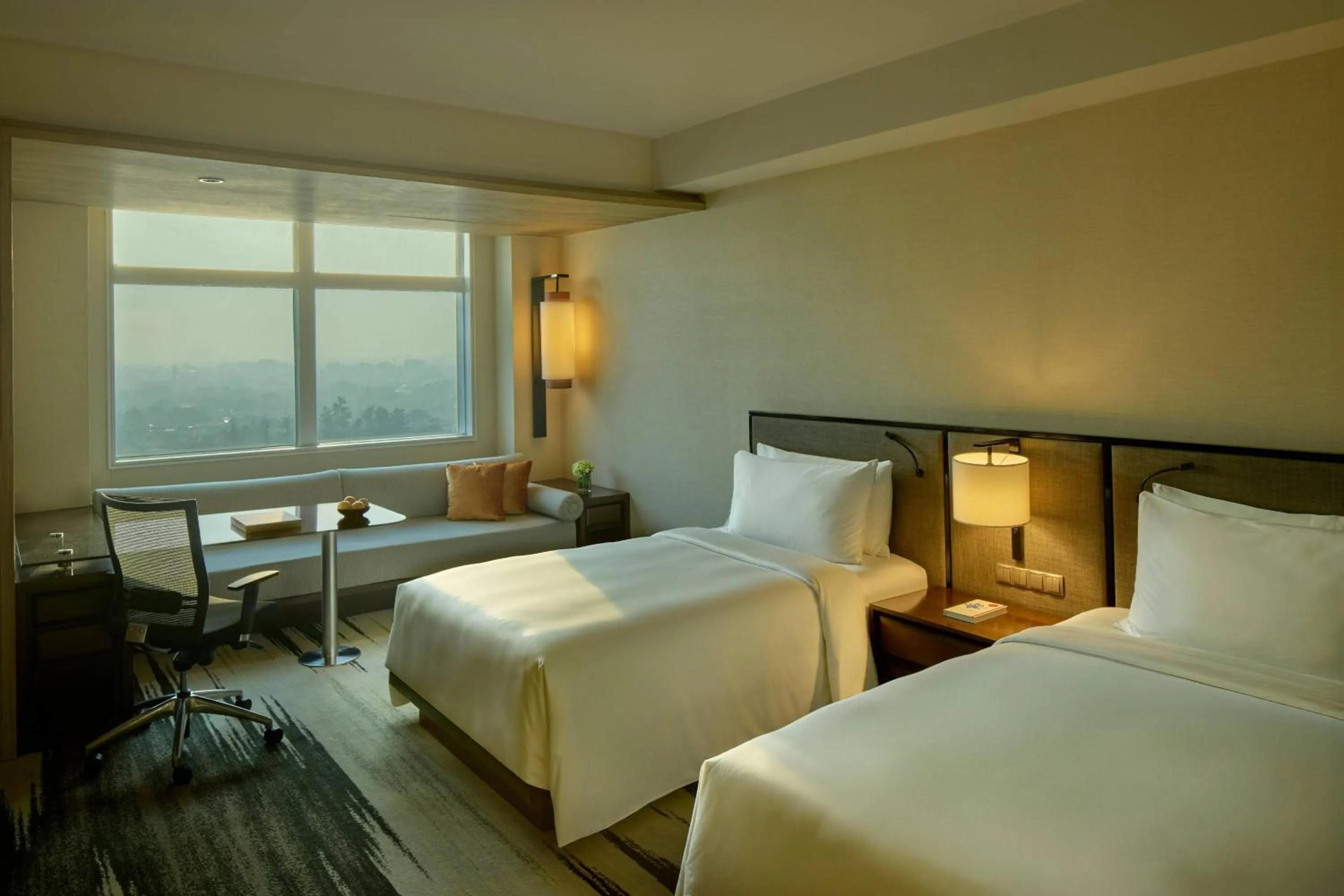 Property building, Bed in Gran Melia Jakarta