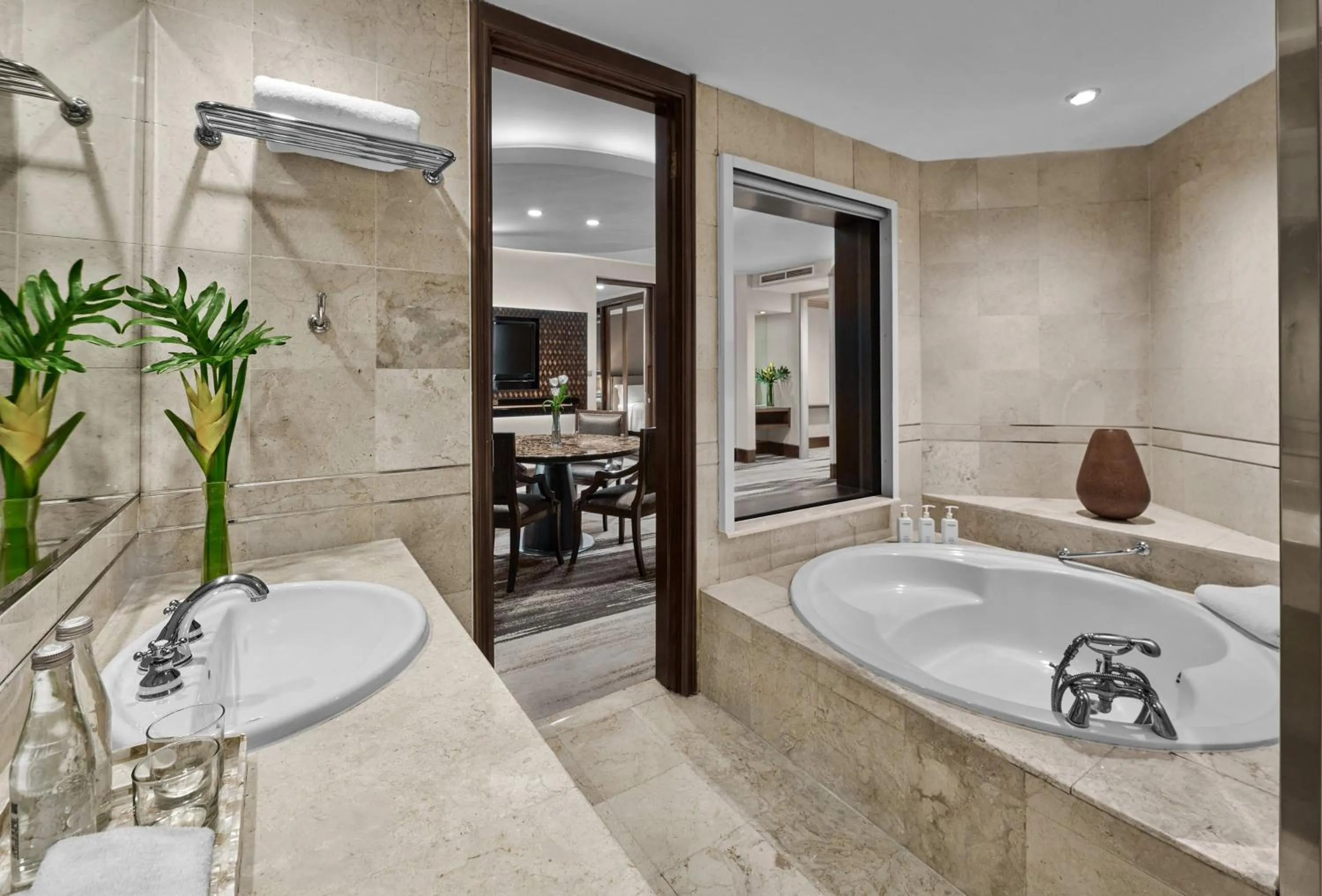 Bathroom in Gran Melia Jakarta