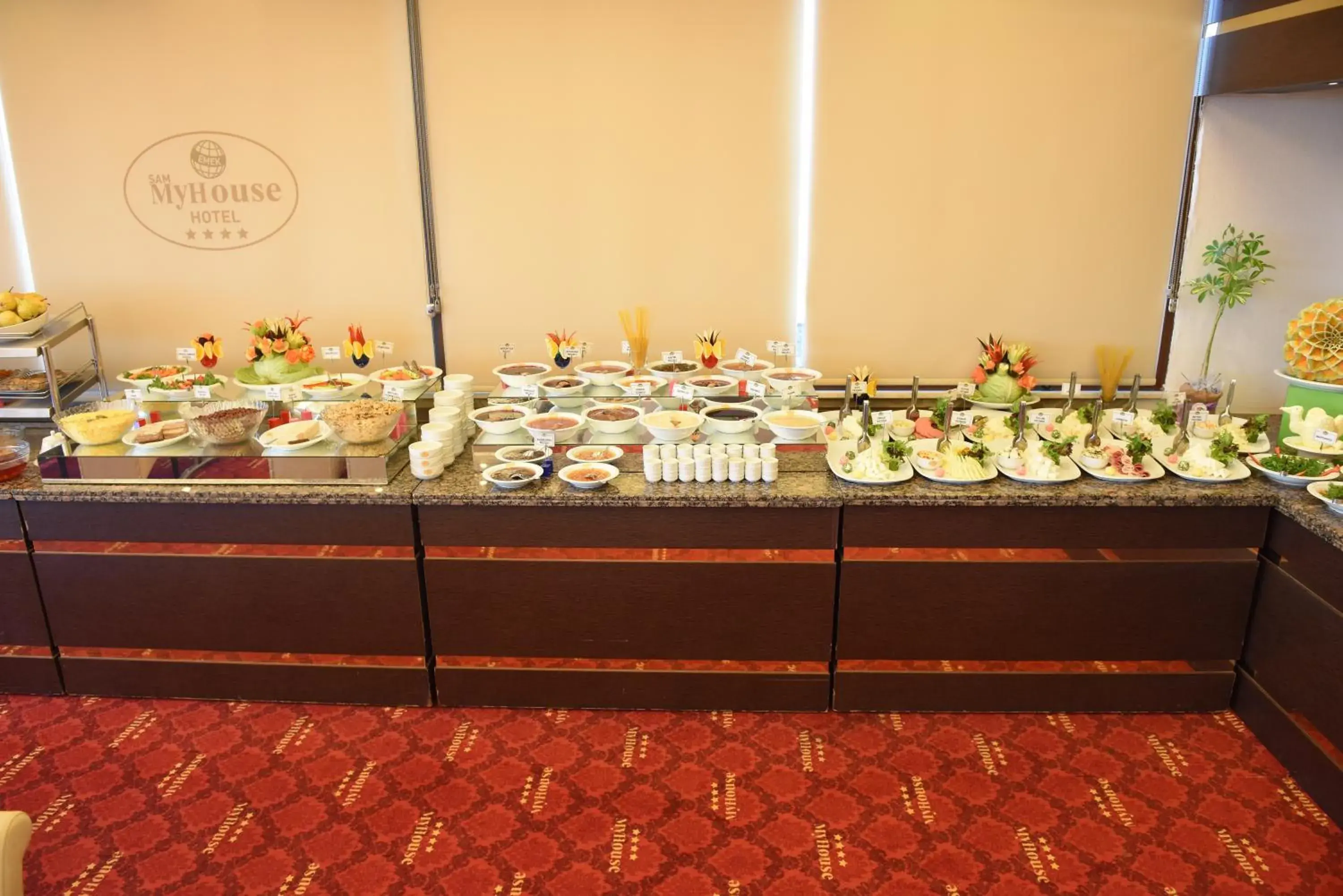 Buffet breakfast in My House Otel Buffet breakfast in My House Otel