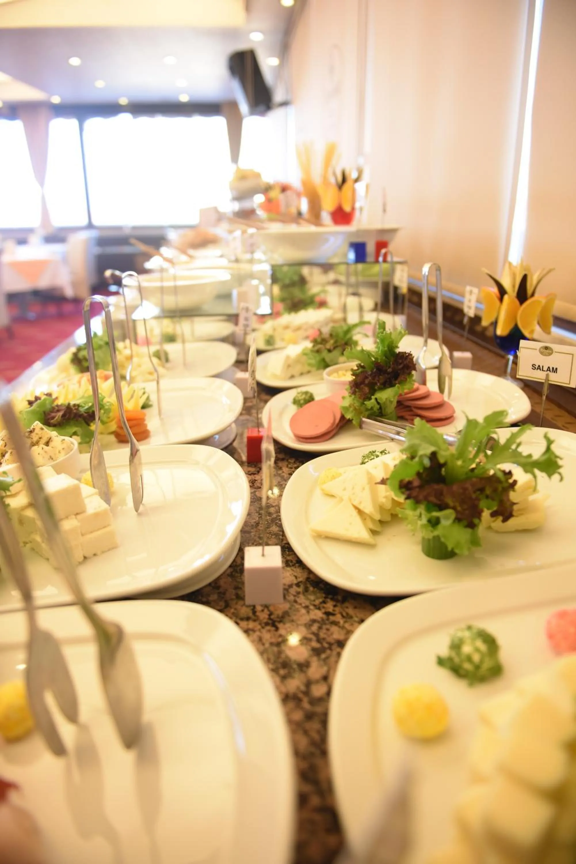 Buffet breakfast in My House Otel