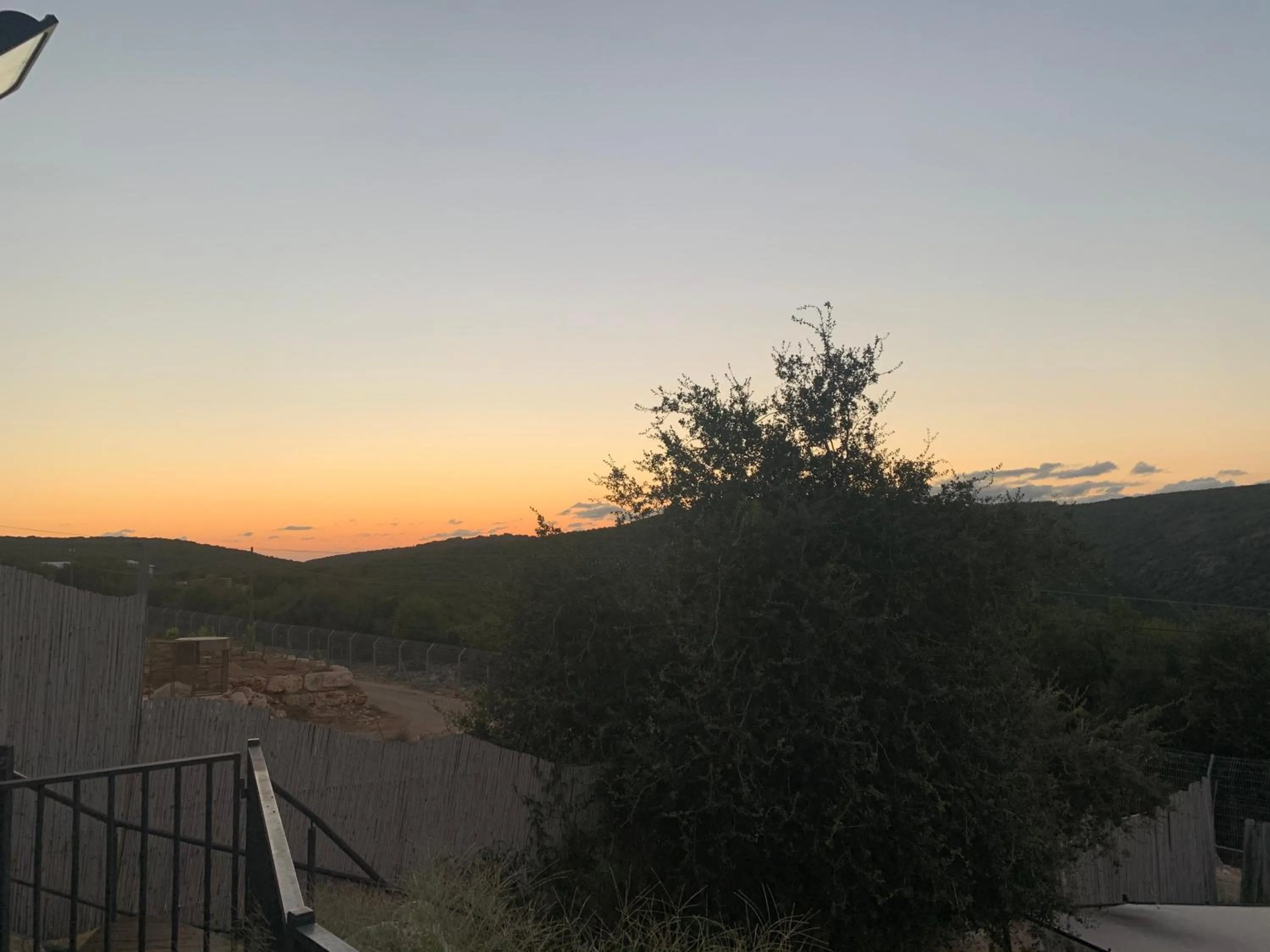 Sunset in Habait ba Shomera