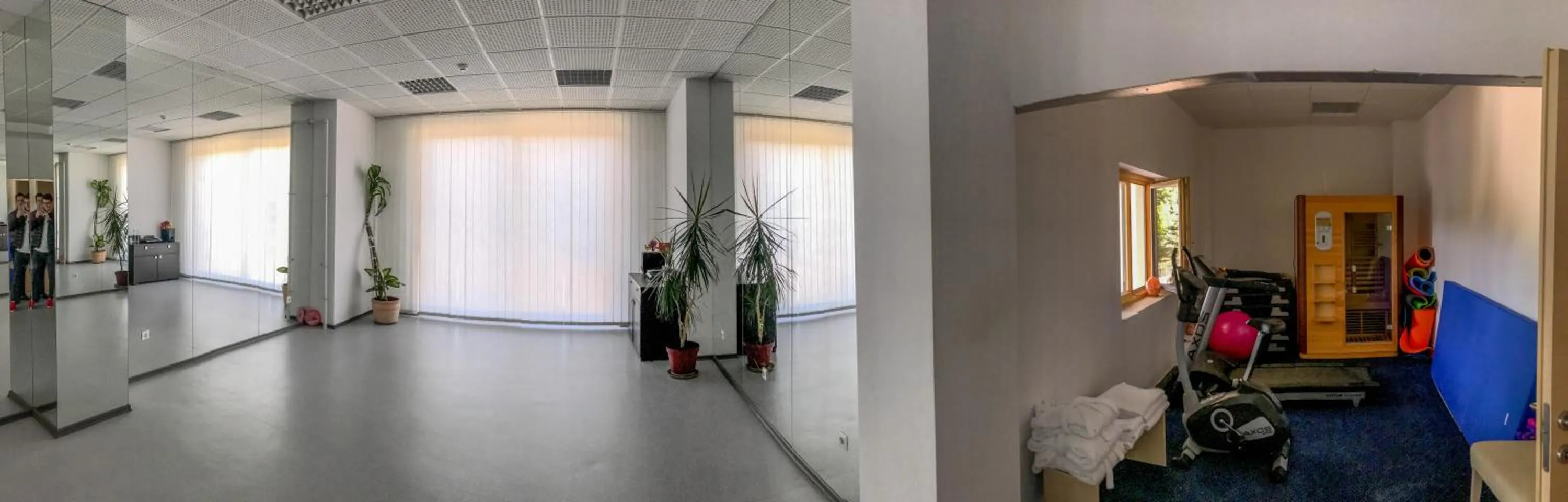 Fitness centre/facilities in Hotel Satu Mare City