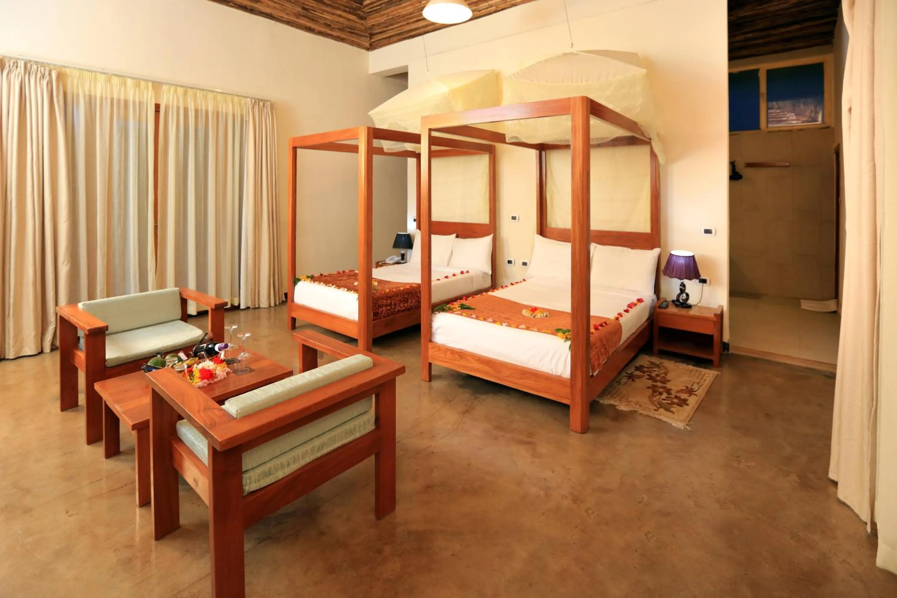 Bedroom, Bed in Mezena Resort & SPA