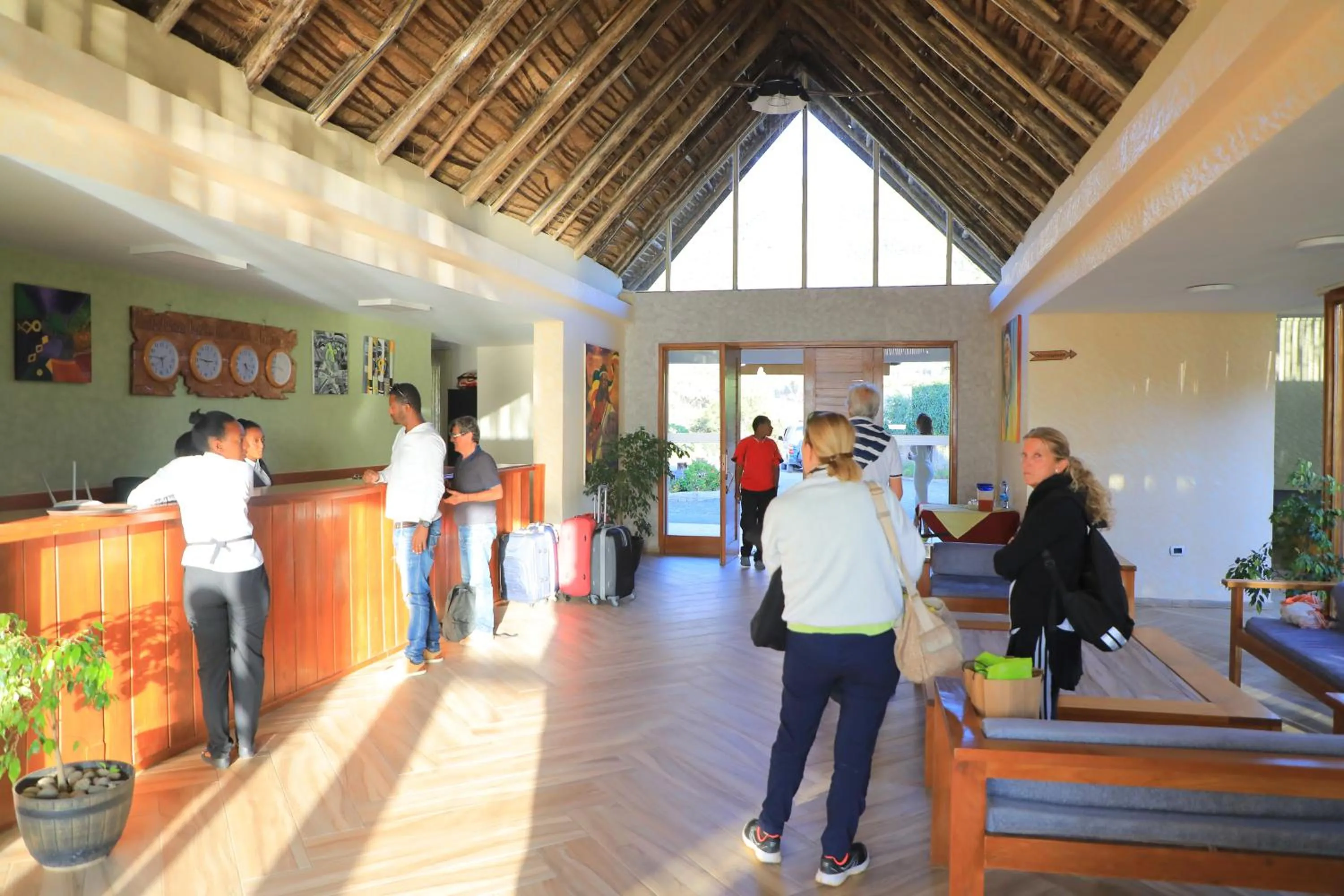 Lobby or reception in Mezena Resort & SPA