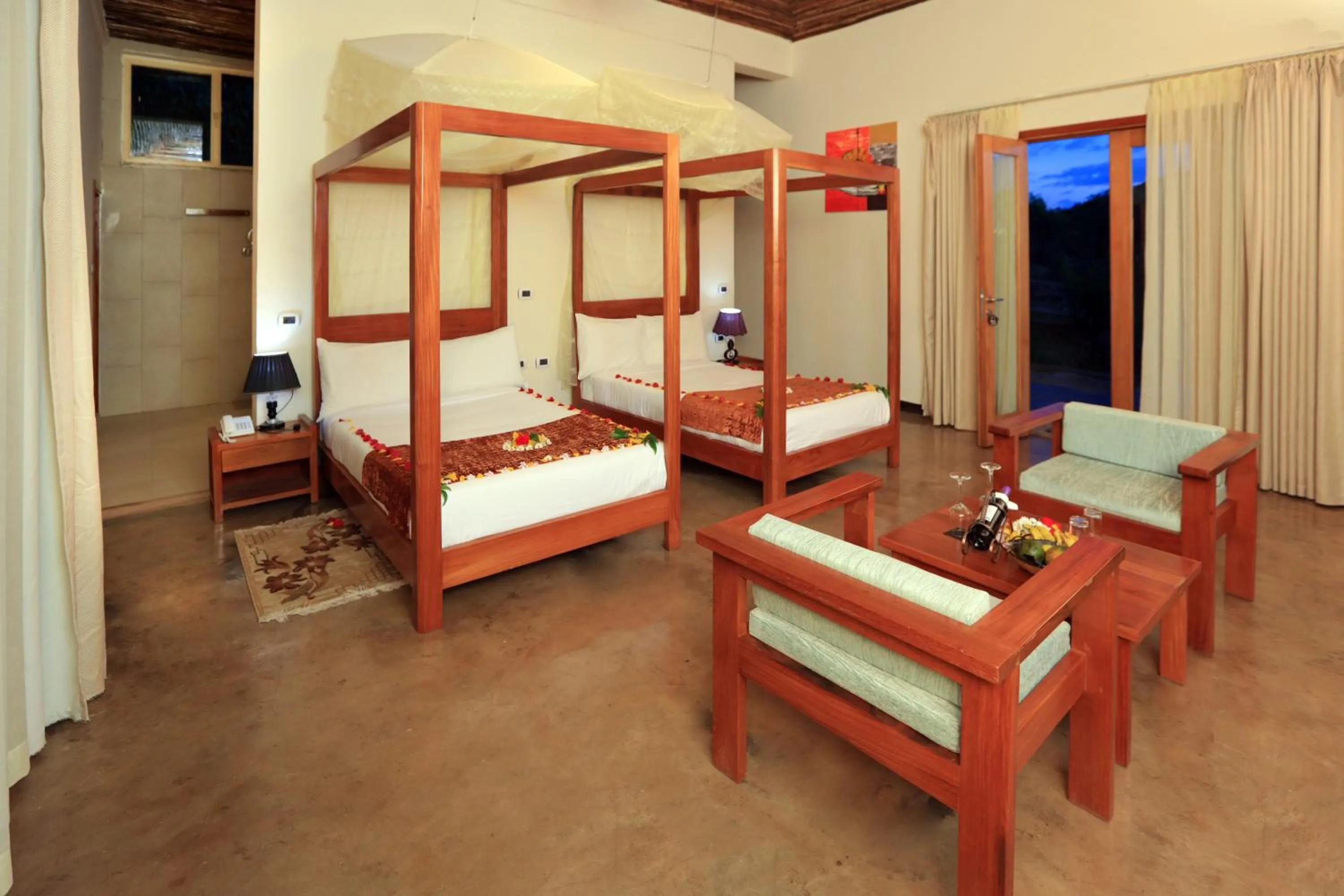 Bedroom, Bed in Mezena Resort & SPA