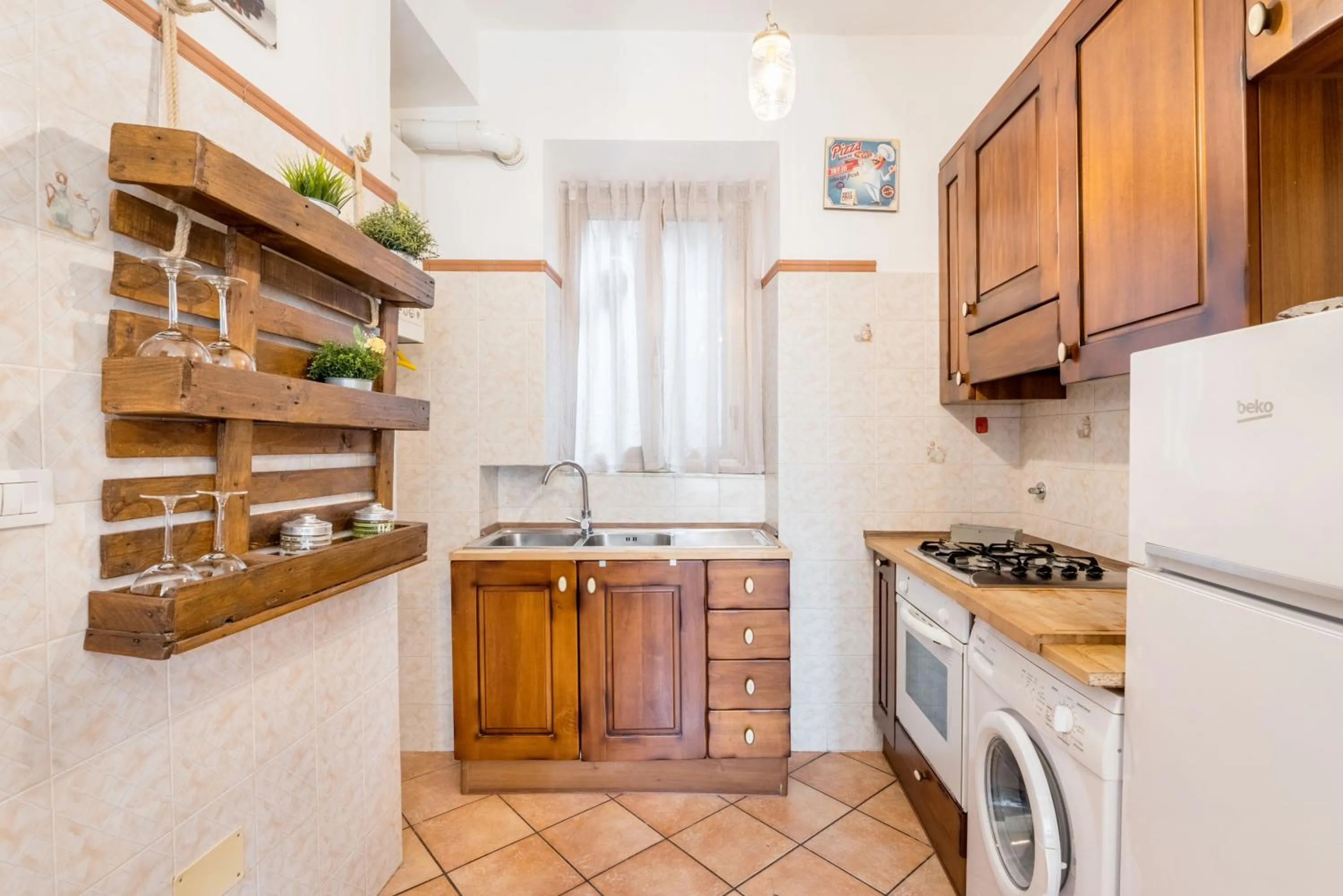 Kitchen or kitchenette in FL Apartments Al Mattonato n4