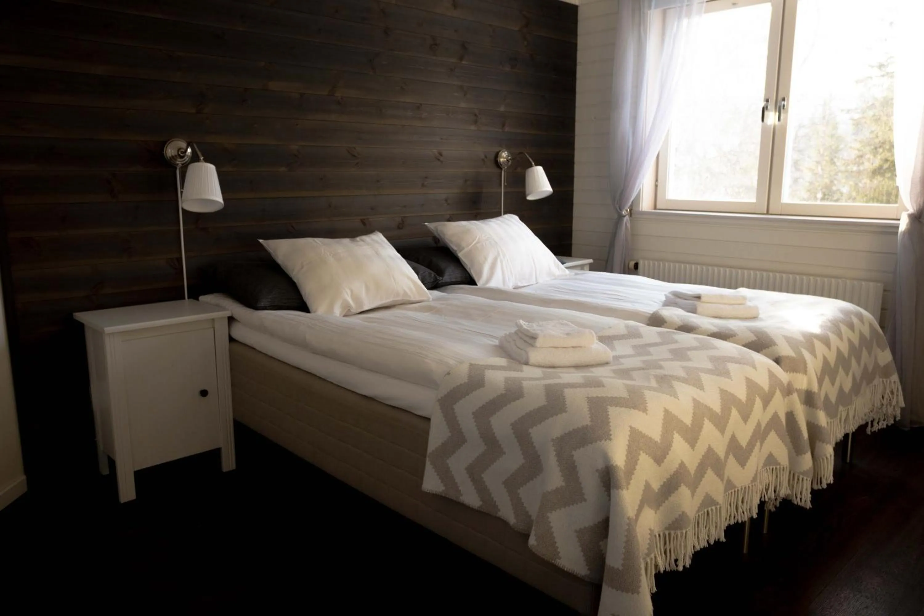 Photo of the whole room, Bed in Ammarnäs Wärdshus