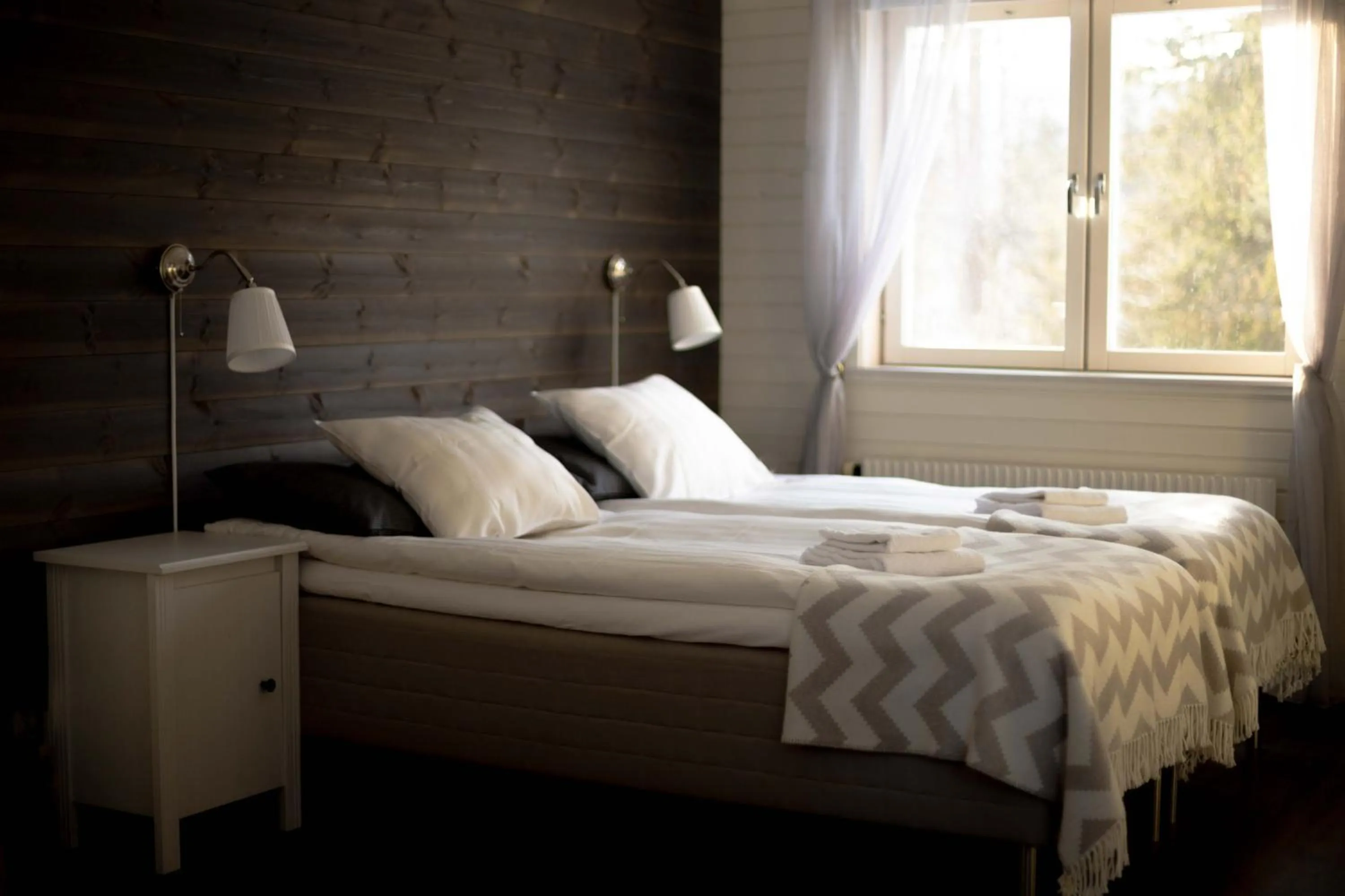 Bed in Ammarnäs Wärdshus