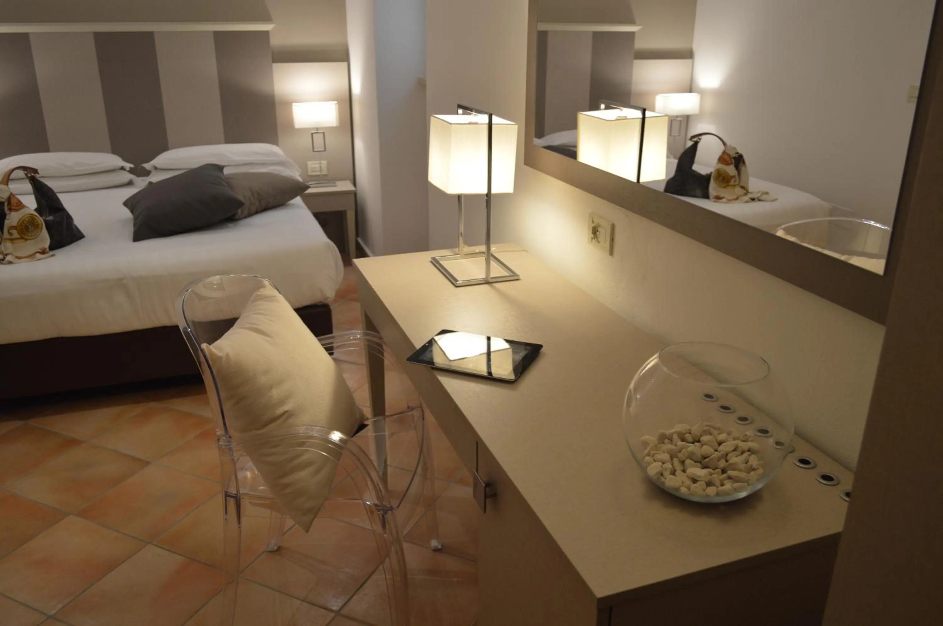 Decorative detail, Bed in Hotel Gajeta