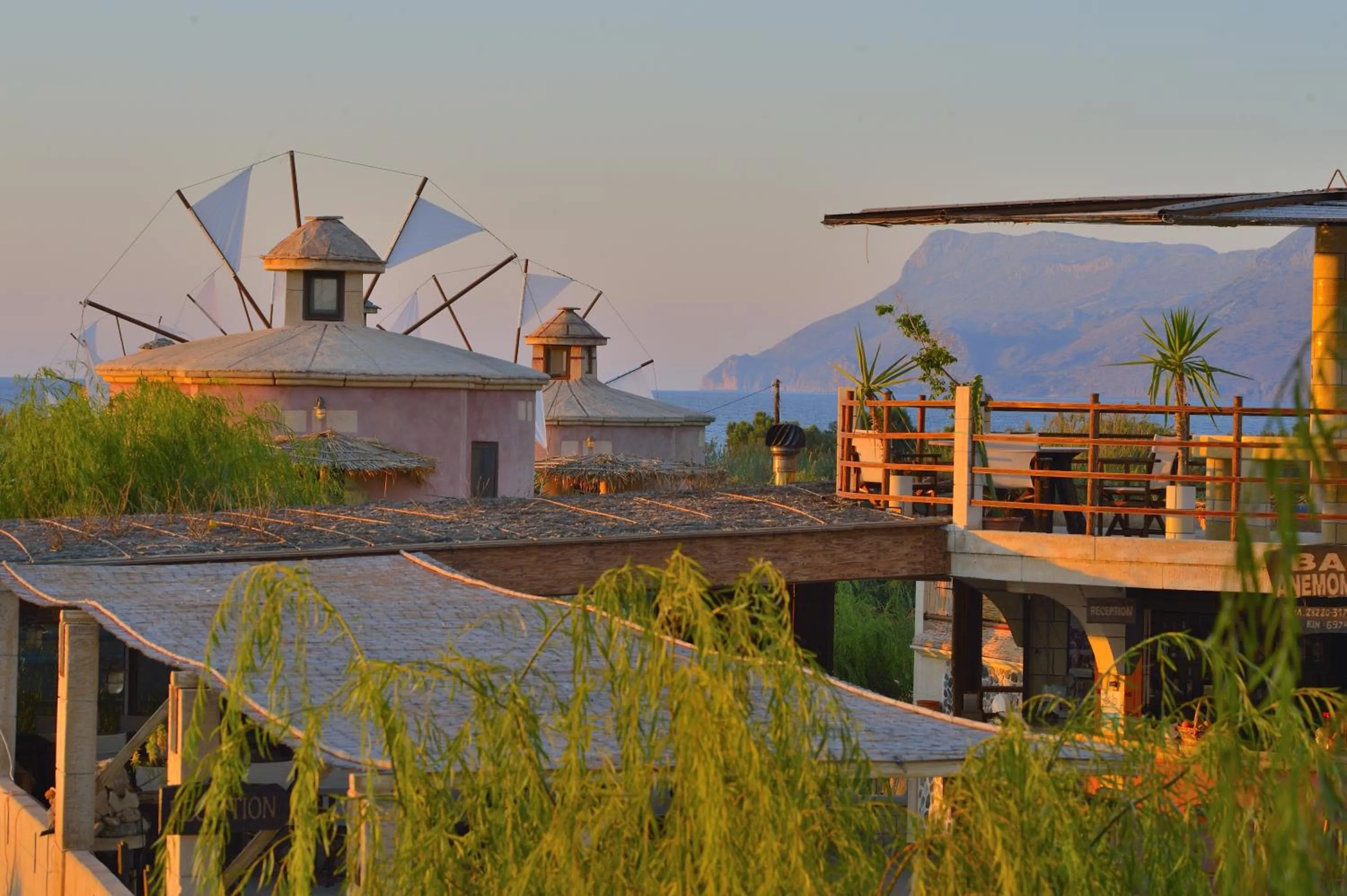 Facade/entrance in Anemomili Village