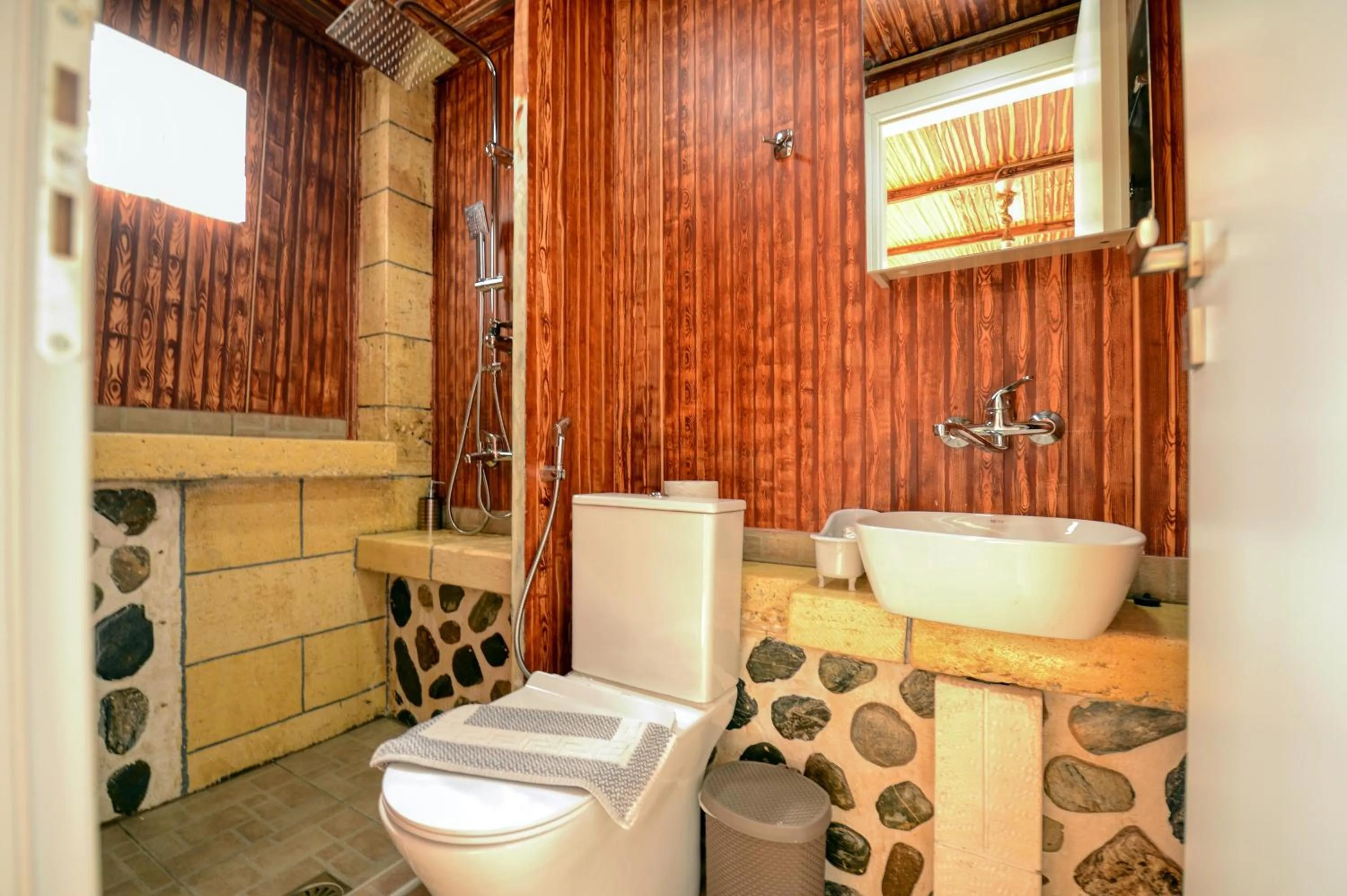 Shower in Anemomili Village