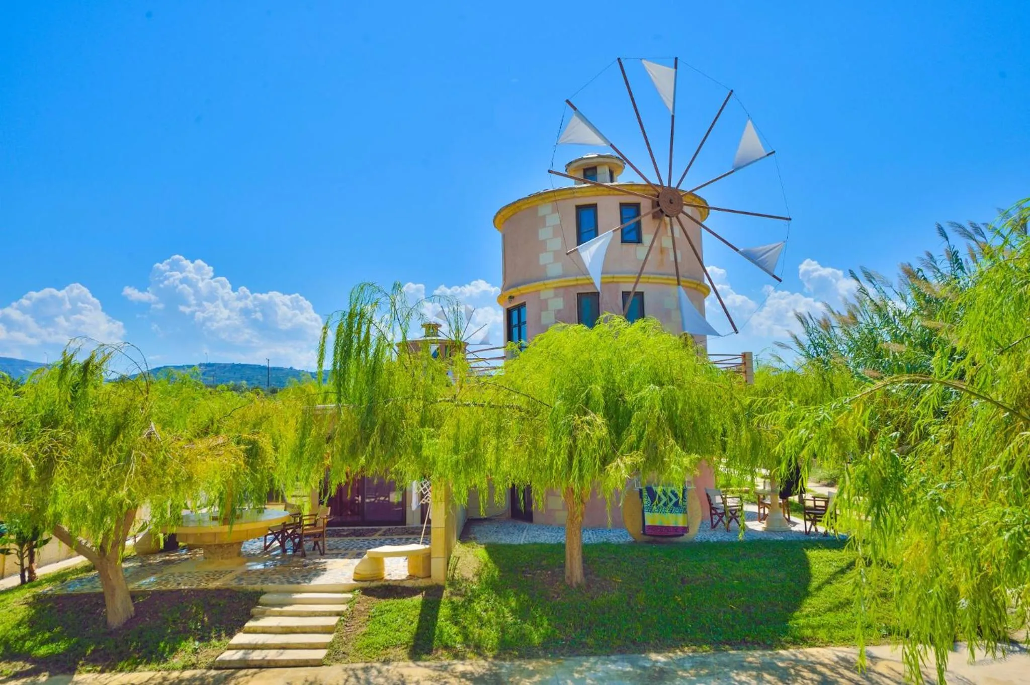 Property building in Anemomili Village
