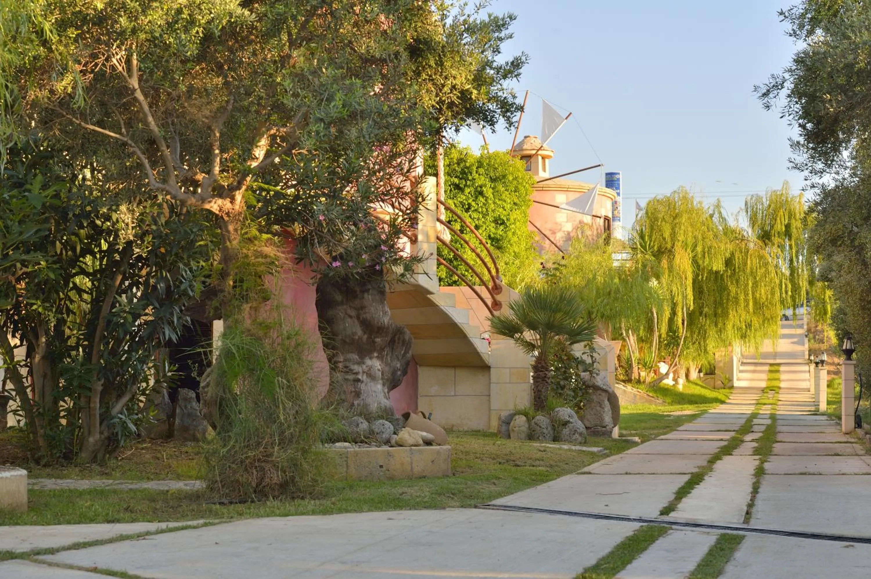 Decorative detail in Anemomili Village