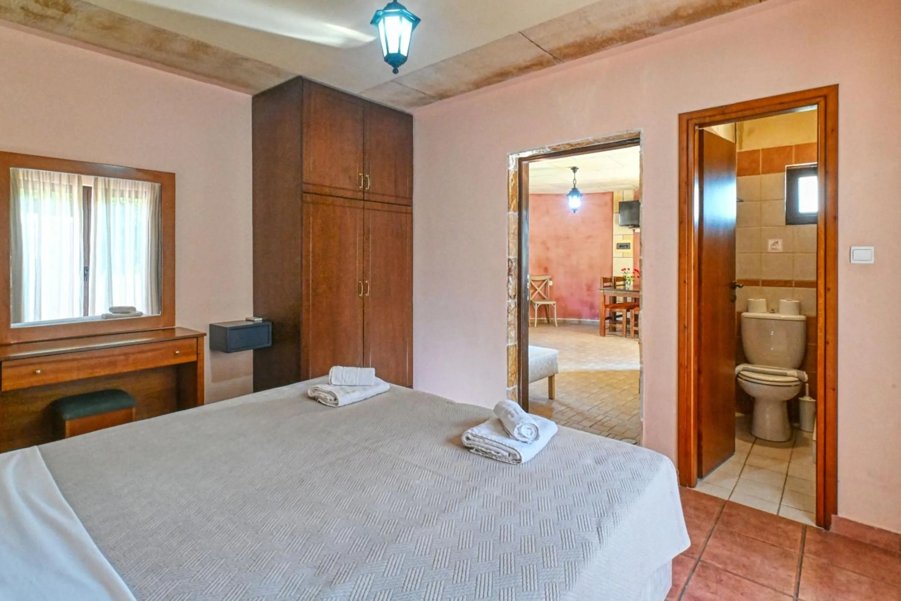 Photo of the whole room, Bed in Anemomili Village