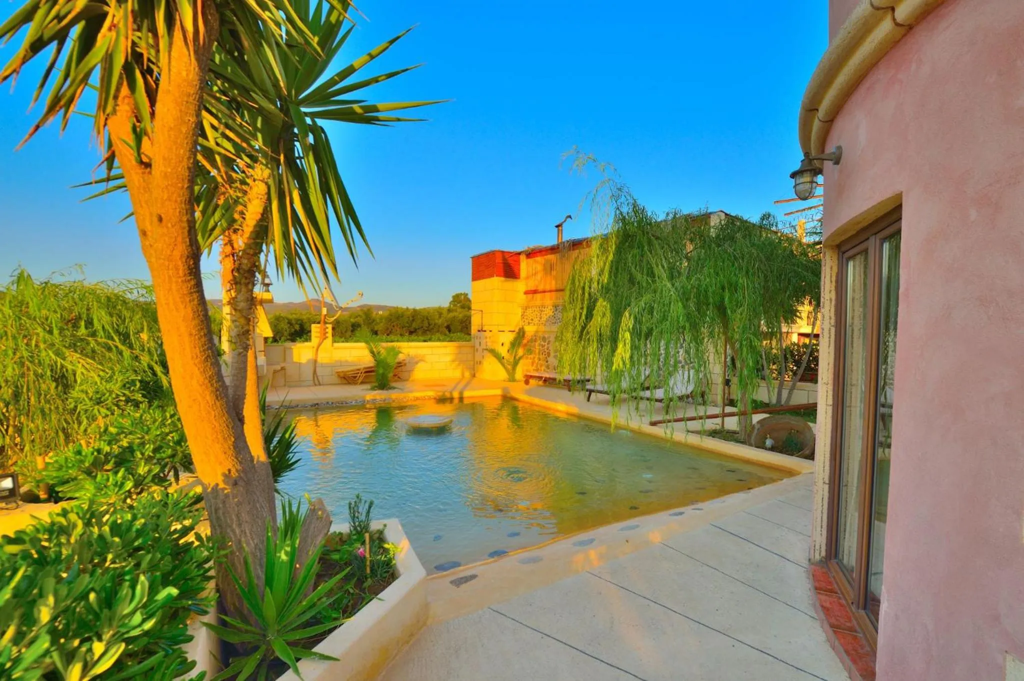 Garden view in Anemomili Village