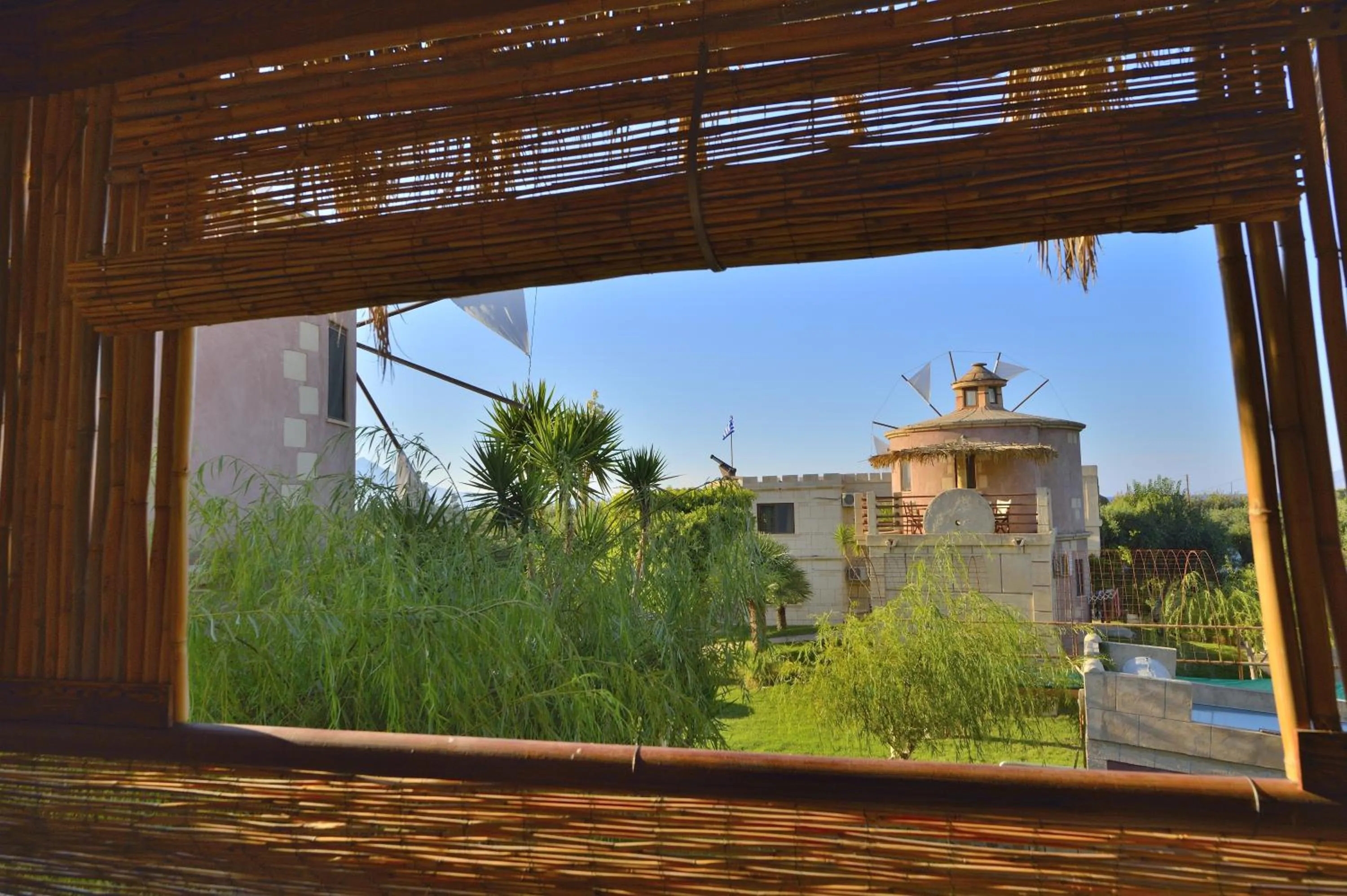 Facade/entrance in Anemomili Village