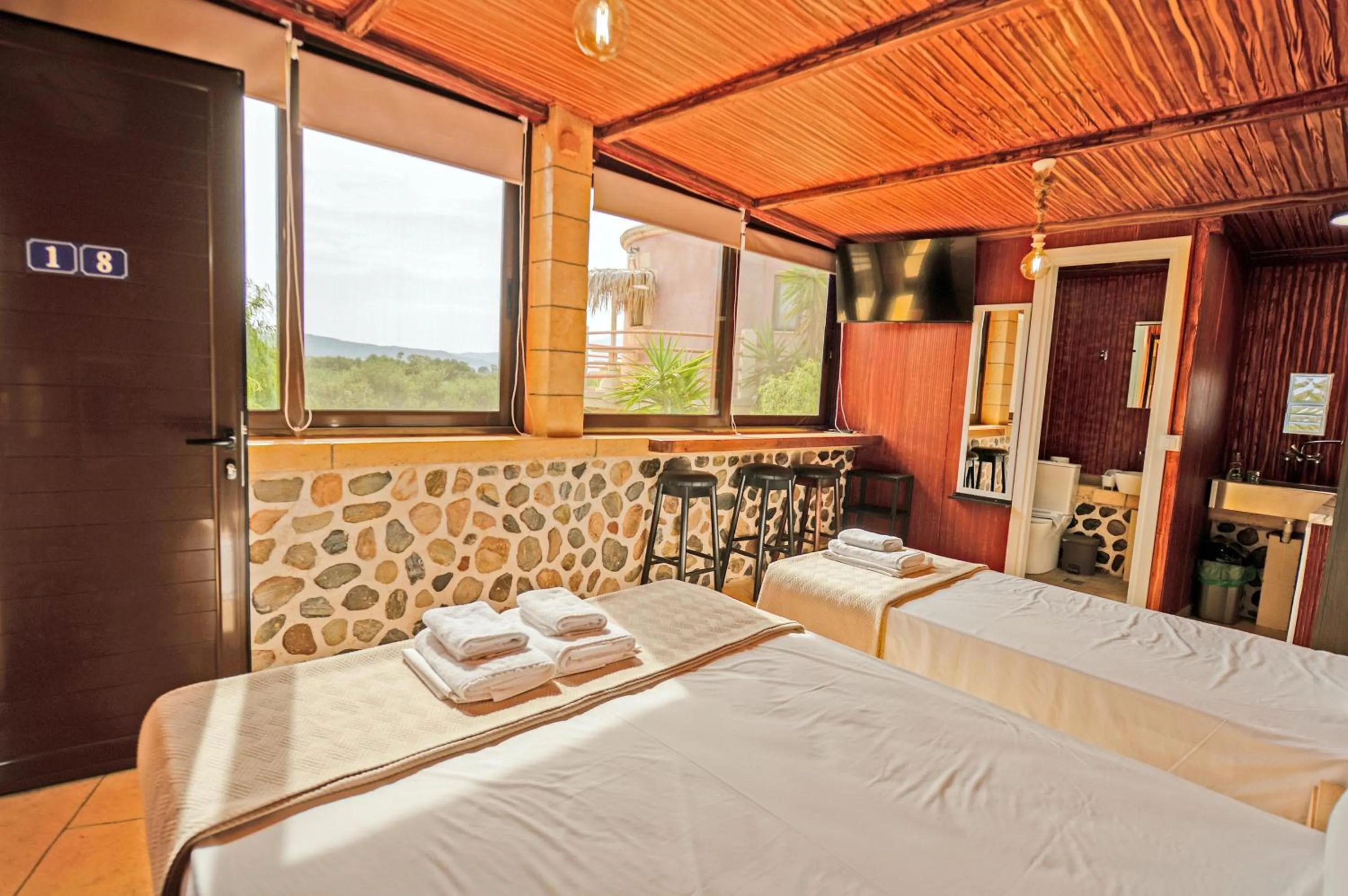 Bed in Anemomili Village