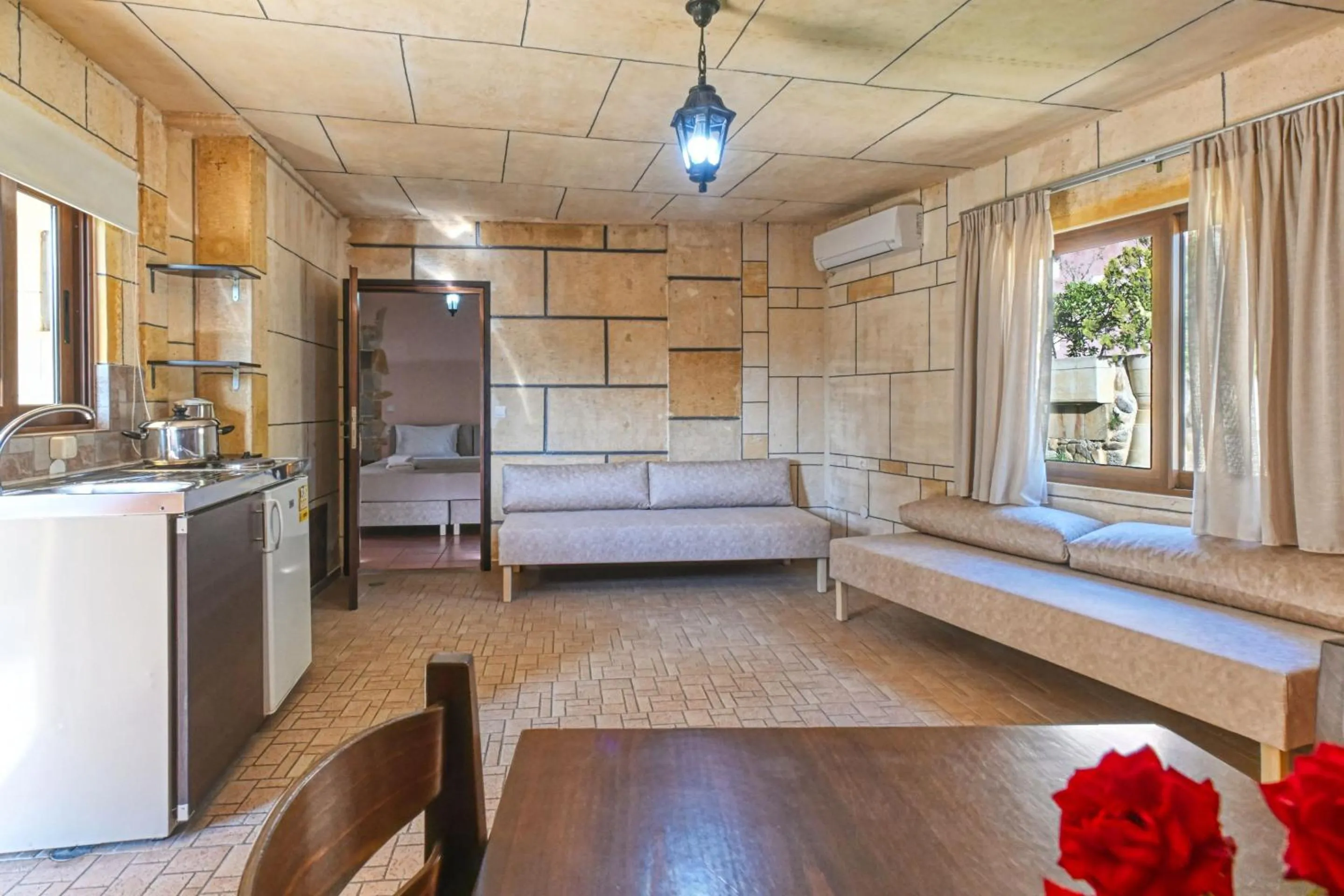 Living room in Anemomili Village